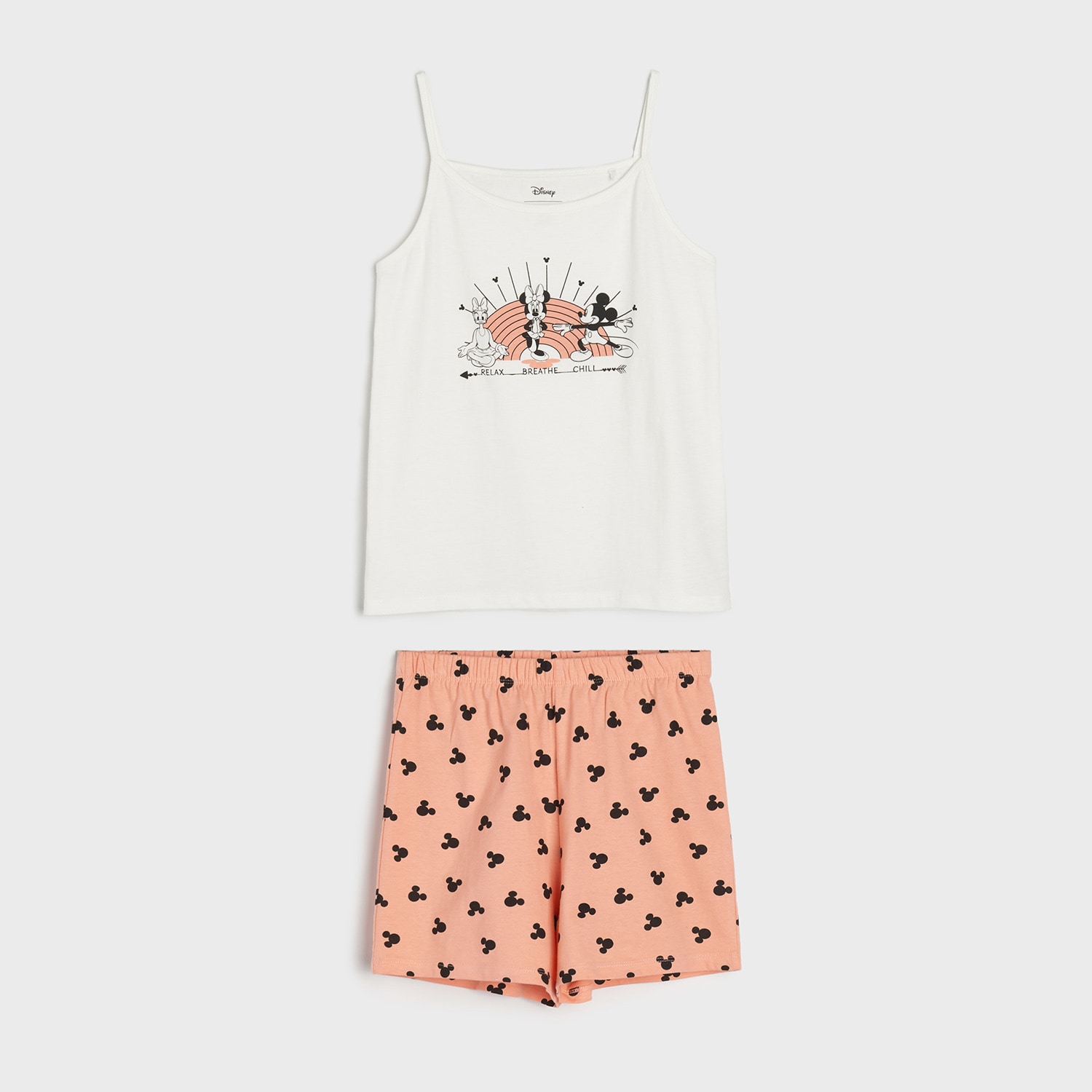Sinsay – Set pijama Disney – Oranj blouseroumaine-shop.com imagine noua