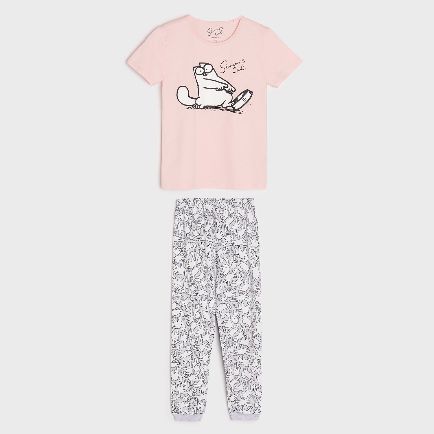 Sinsay - Set pijamale Simon’s Cat - Roz