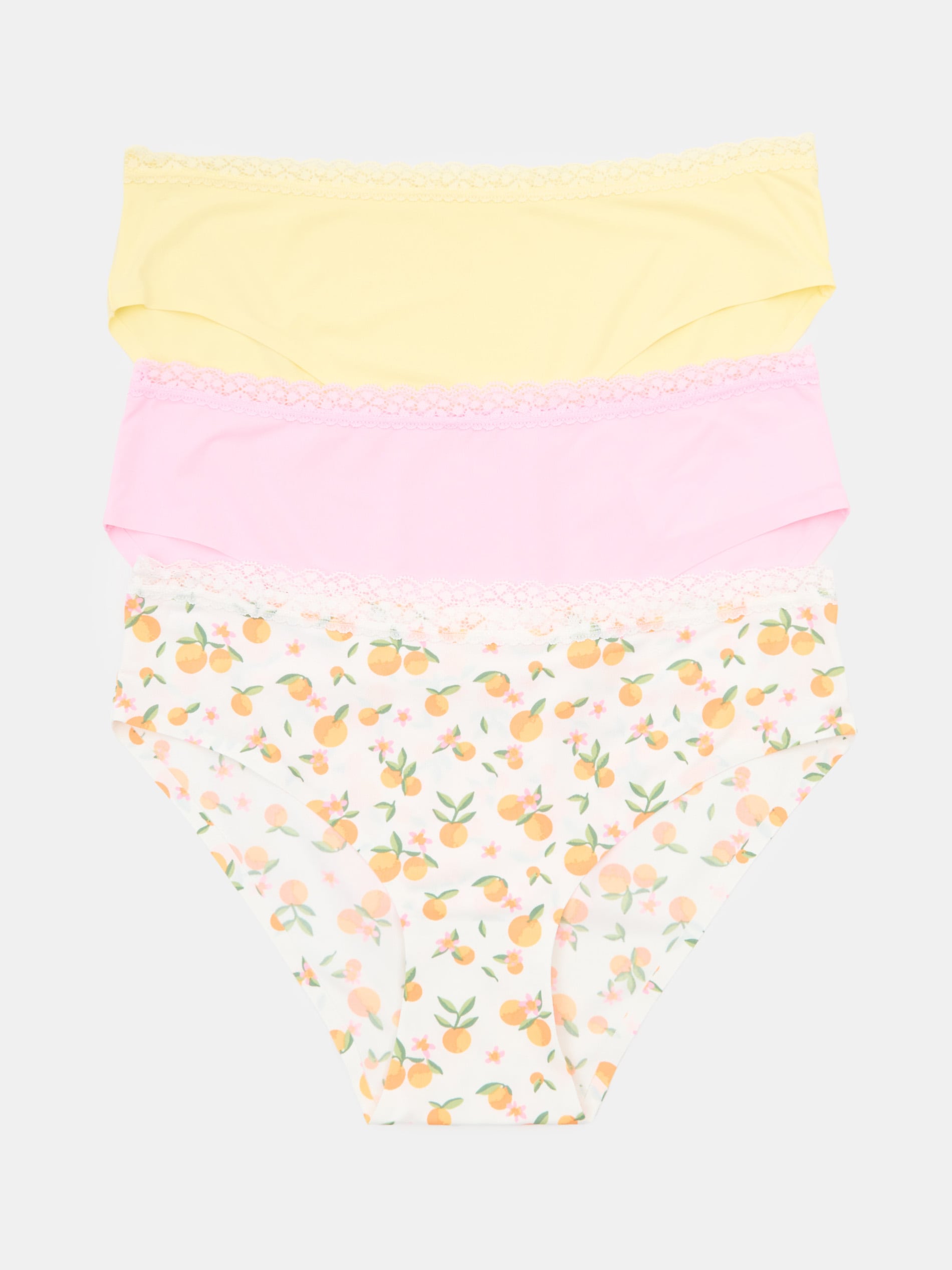 Sinsay - Klasyczne majtki z koronką 3 pack - wielobarwny