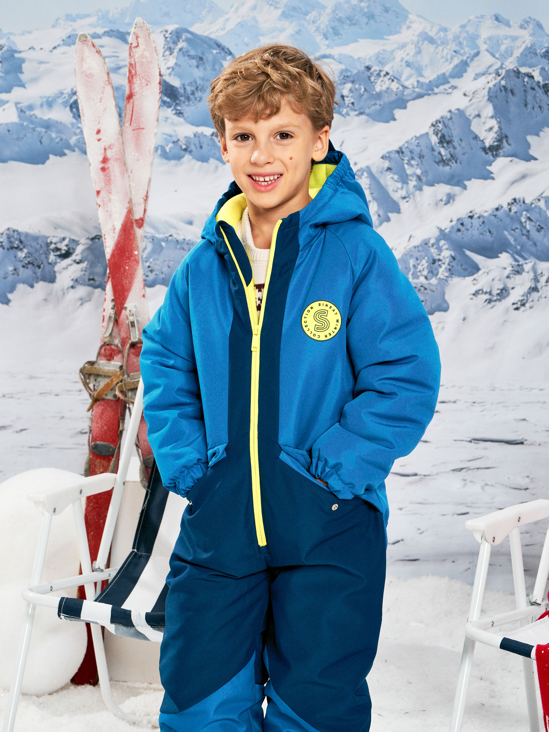 Sinsay - Ολόσωμη φόρμα με κουκούλα - υακινθος φωτογραφία