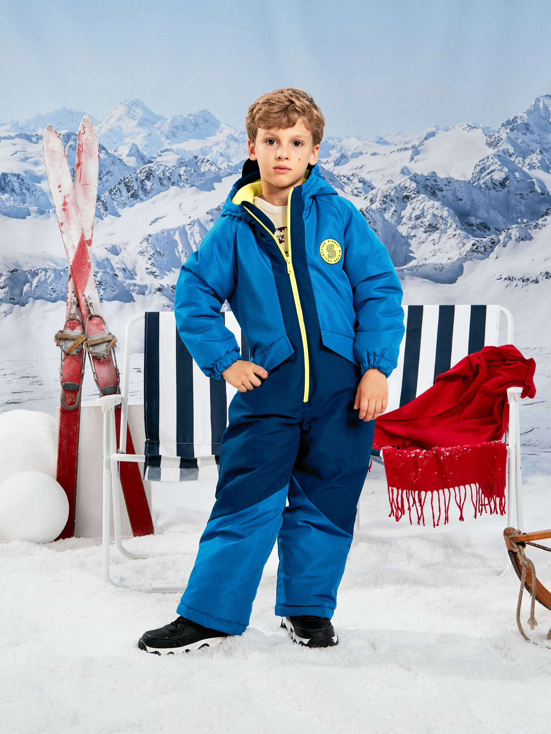 Sinsay - Ολόσωμη φόρμα με κουκούλα - υακινθος φωτογραφία