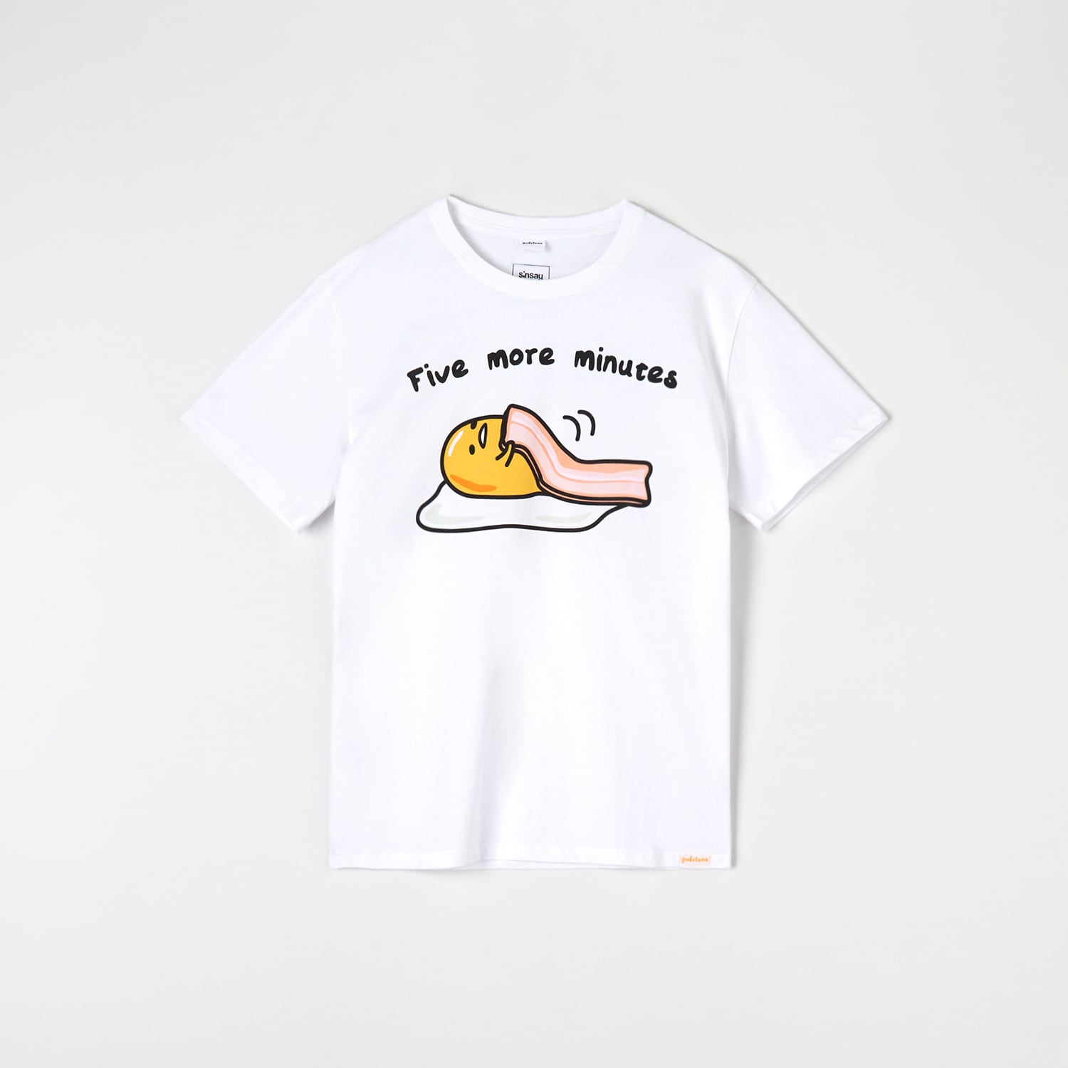 Sinsay - Set pijama Gudetama - Alb