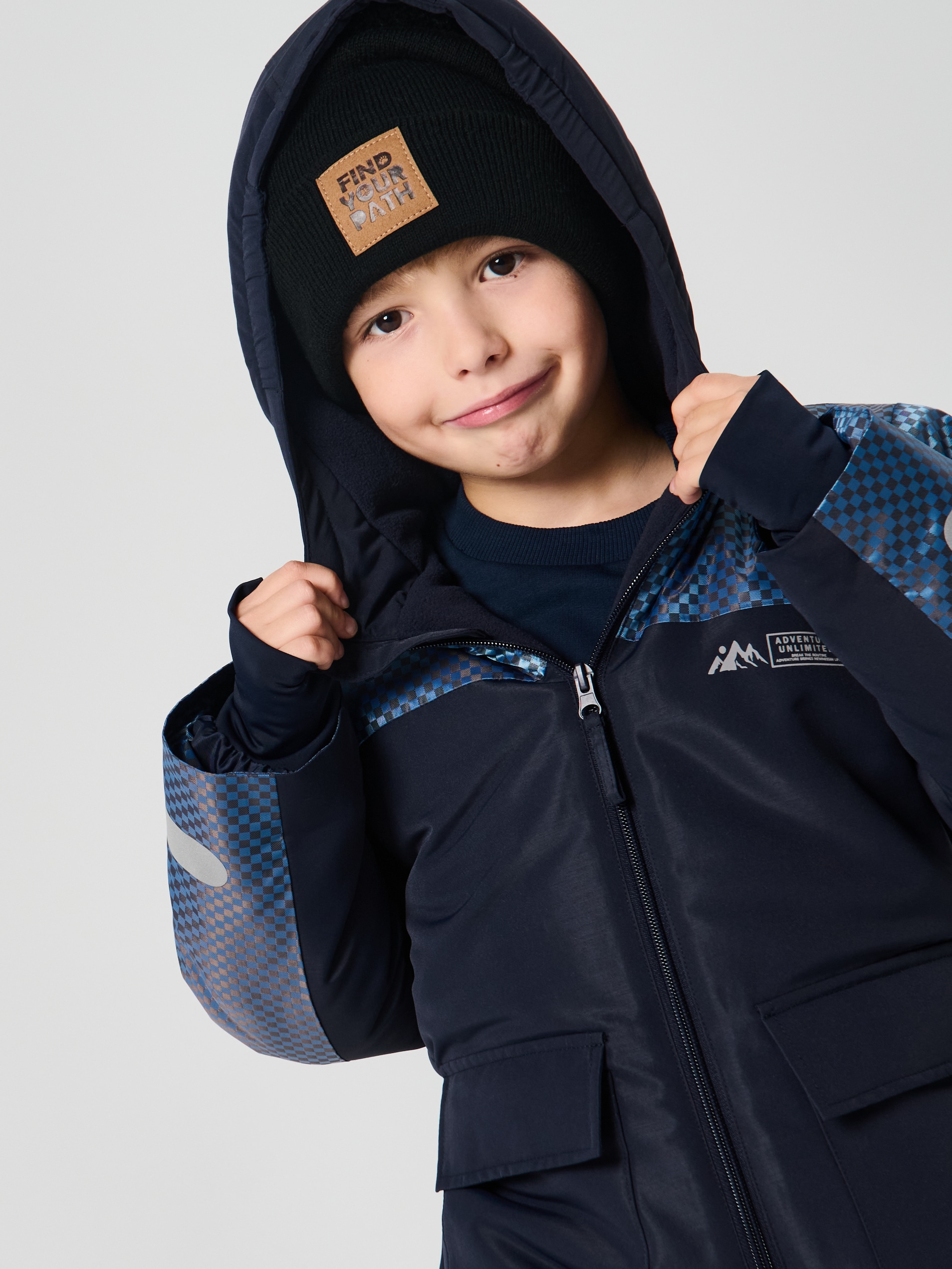 Sinsay - Μονωμένη στολή χιονιού - πολυχρωμο φωτογραφία