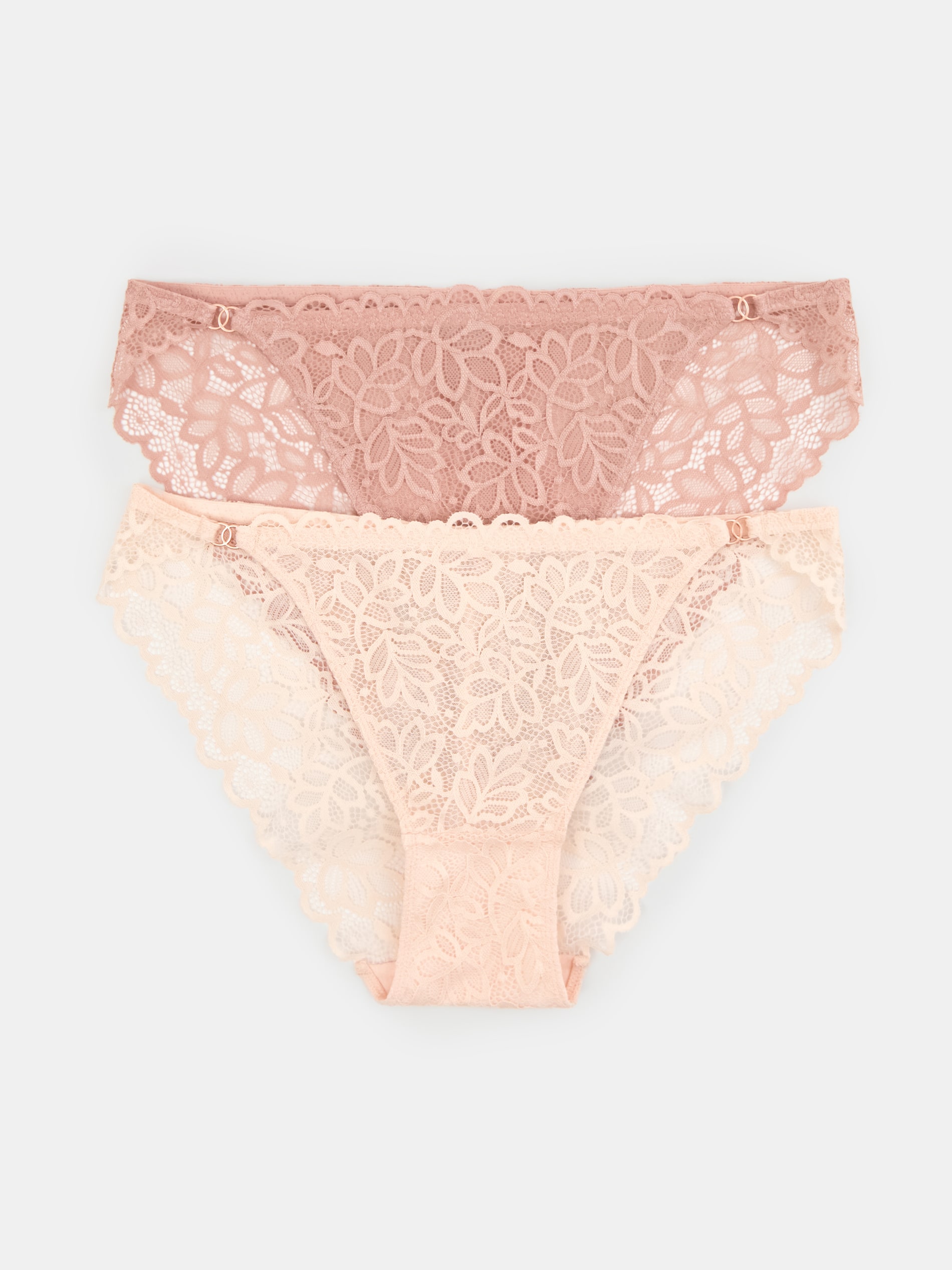 Sinsay - Koronkowe figi 2 pack - wielobarwny