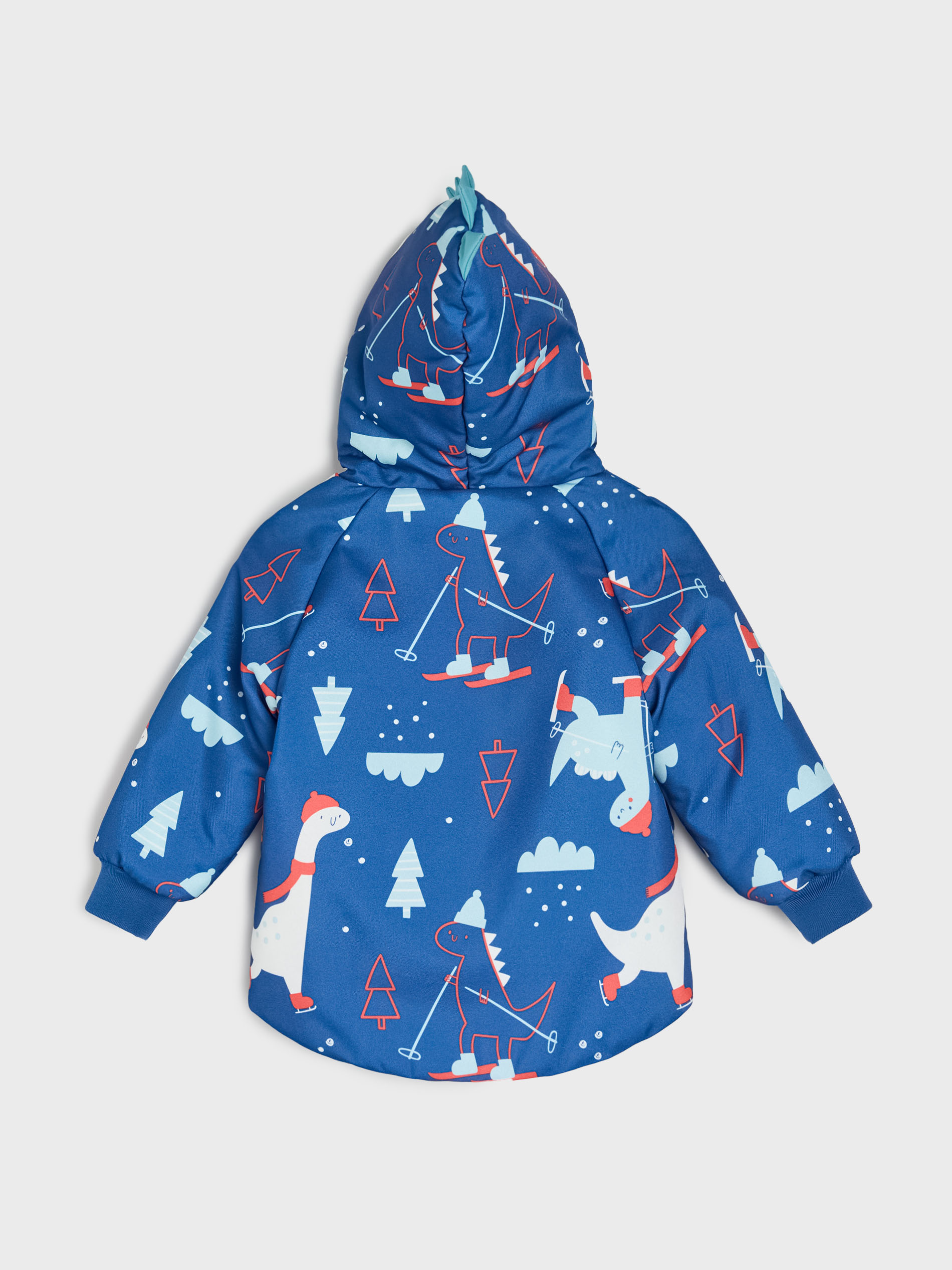 Sinsay - Χειμερινό μπουφάν με κουκούλα - πολυχρωμο φωτογραφία