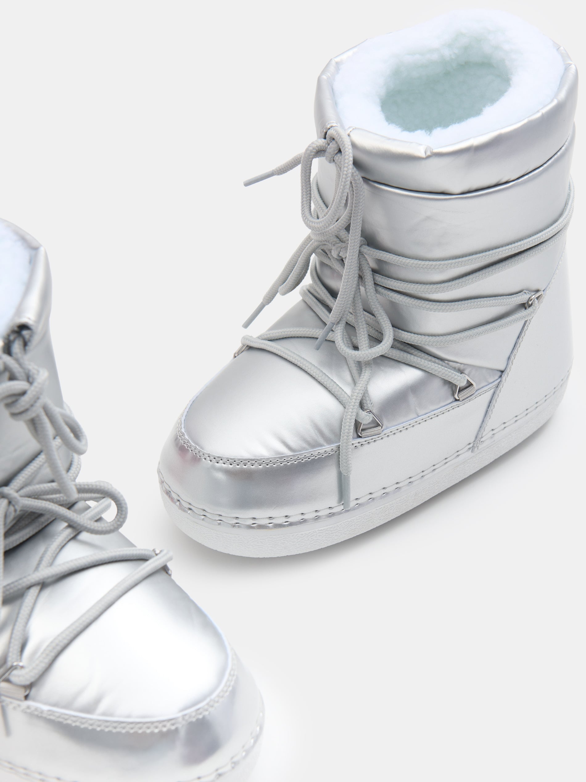 Sinsay - Μπότες για το χιόνι - ασημι φωτογραφία