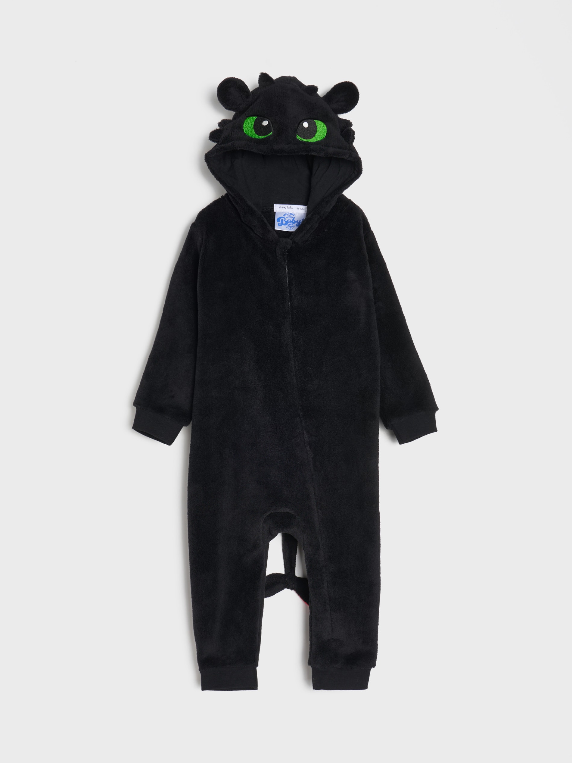 Sinsay - Pajacyk z kapturem How to Train Your Dragon - czarny