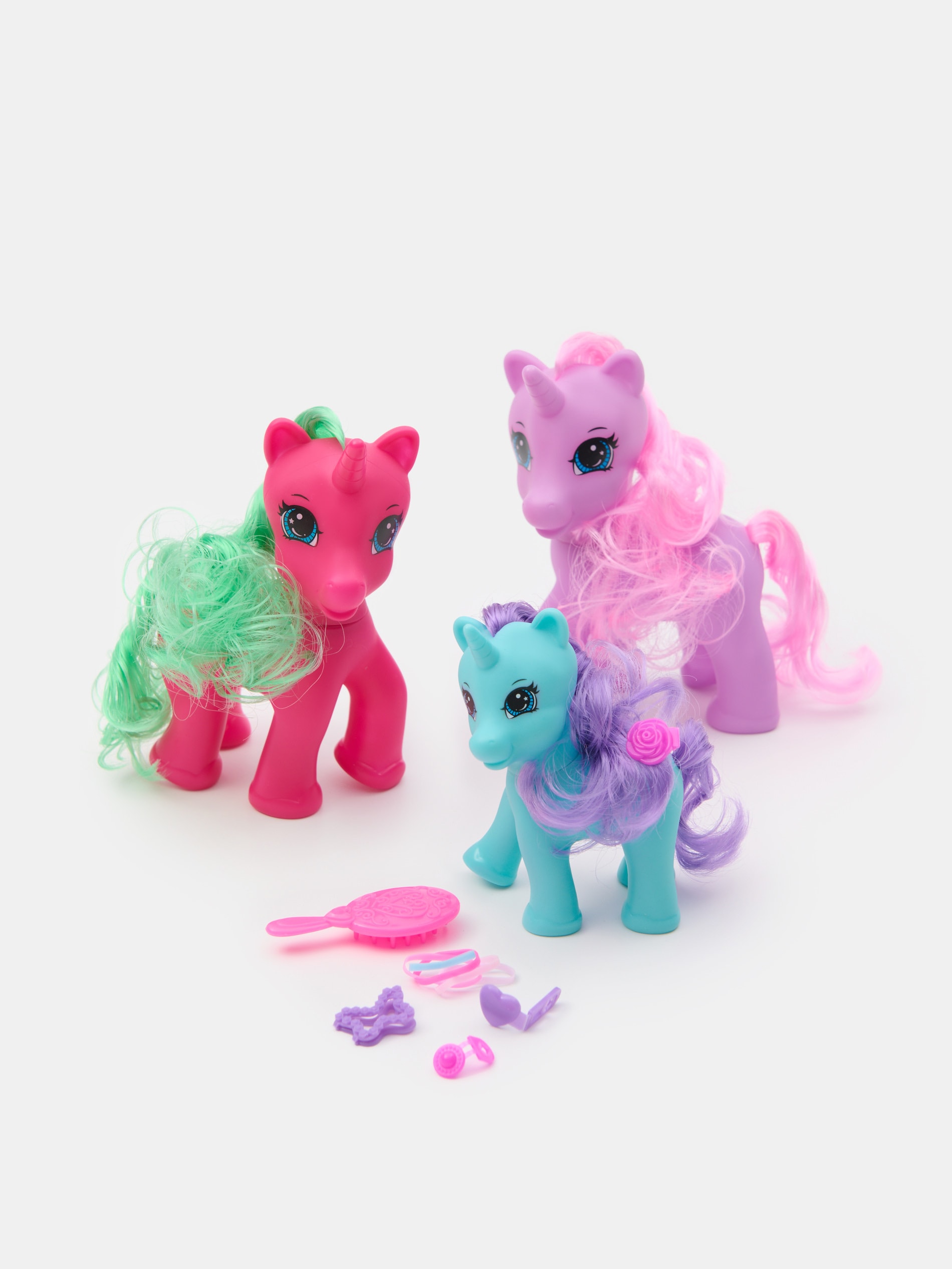 Sinsay - Σετ παιχνιδιού με μονόκερους και αξεσουάρ μαλλιών - πολυχρωμο φωτογραφία