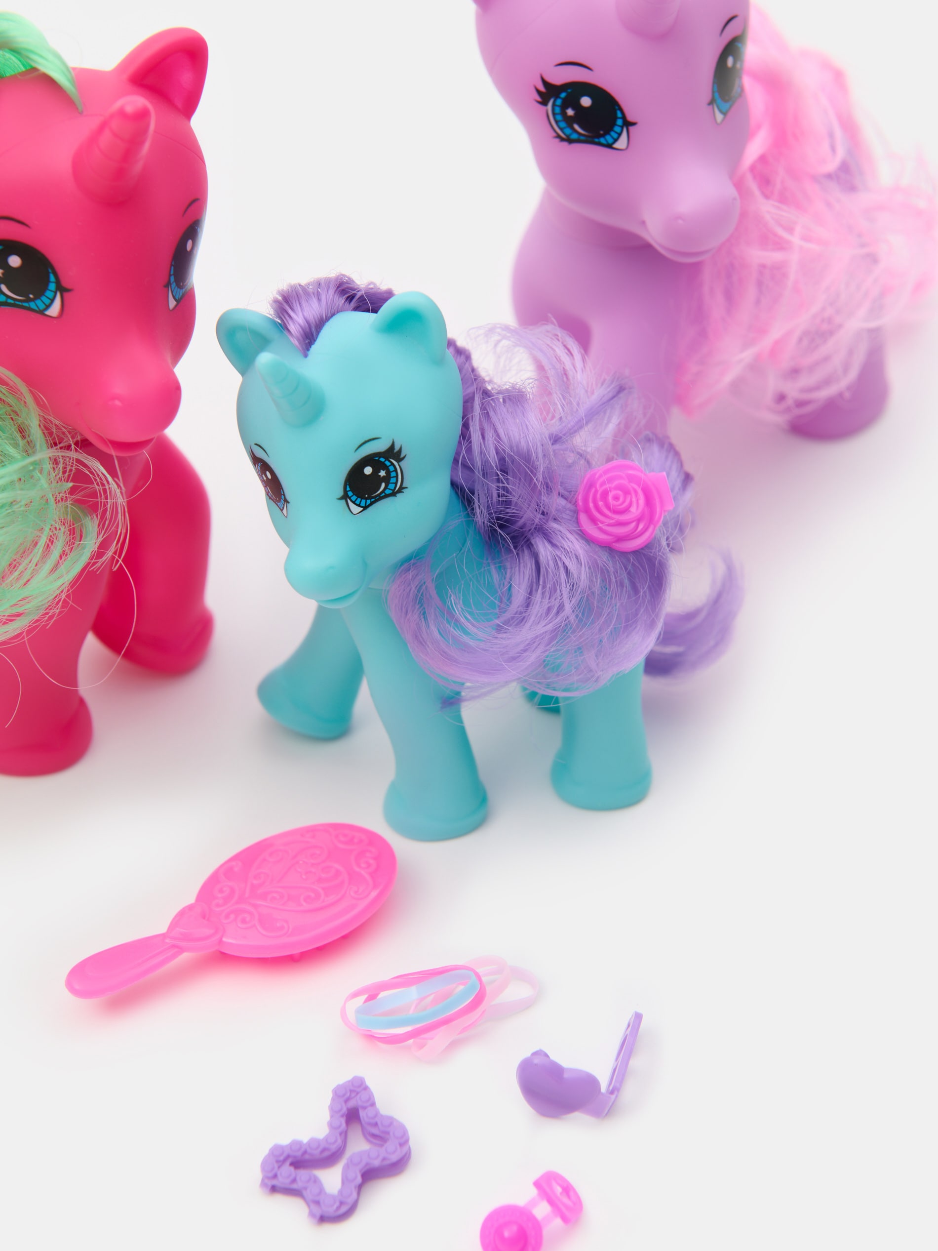 Sinsay - Σετ παιχνιδιού με μονόκερους και αξεσουάρ μαλλιών - πολυχρωμο φωτογραφία
