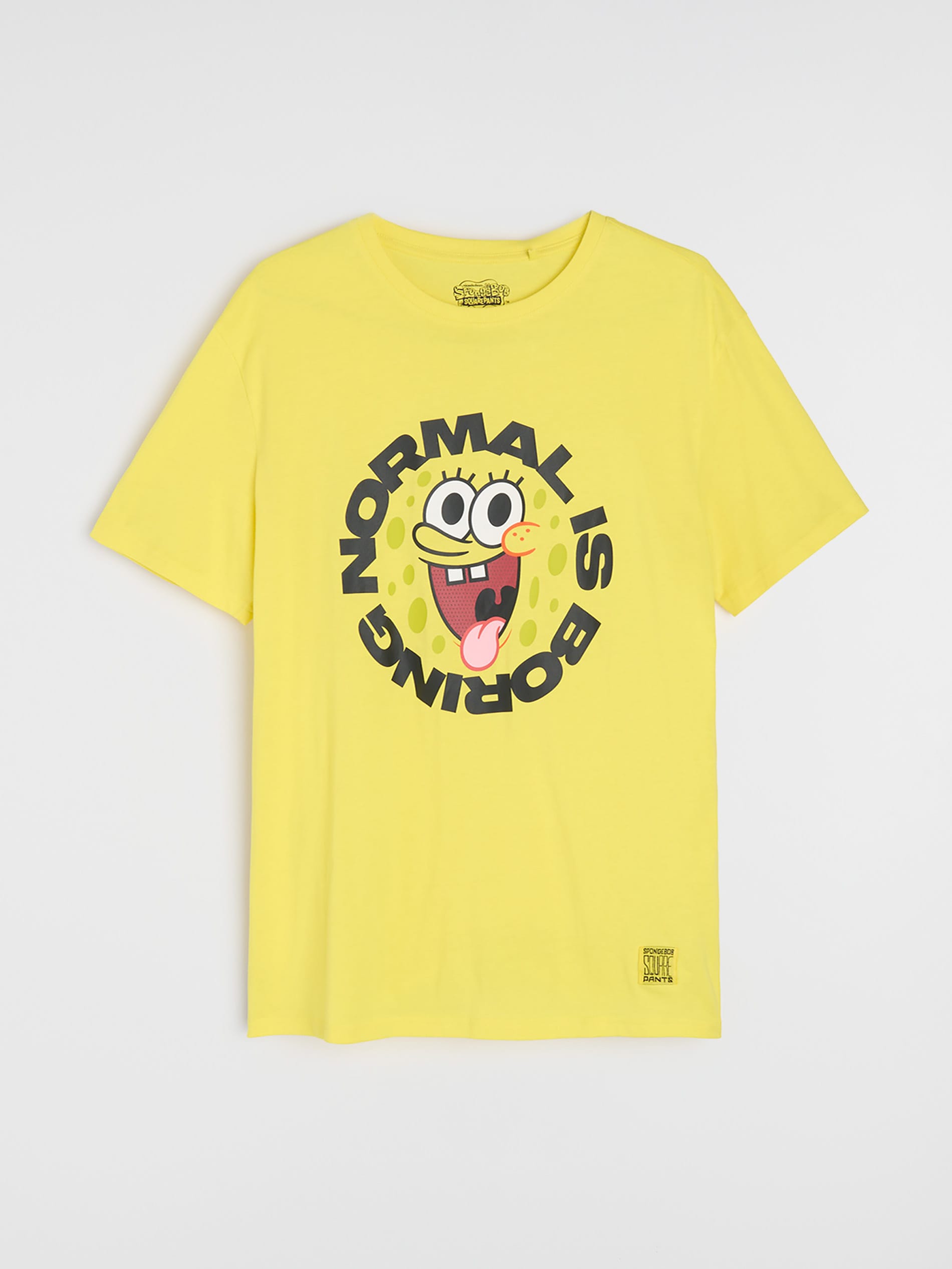 Bawełniana koszulka z nadrukiem SpongeBob