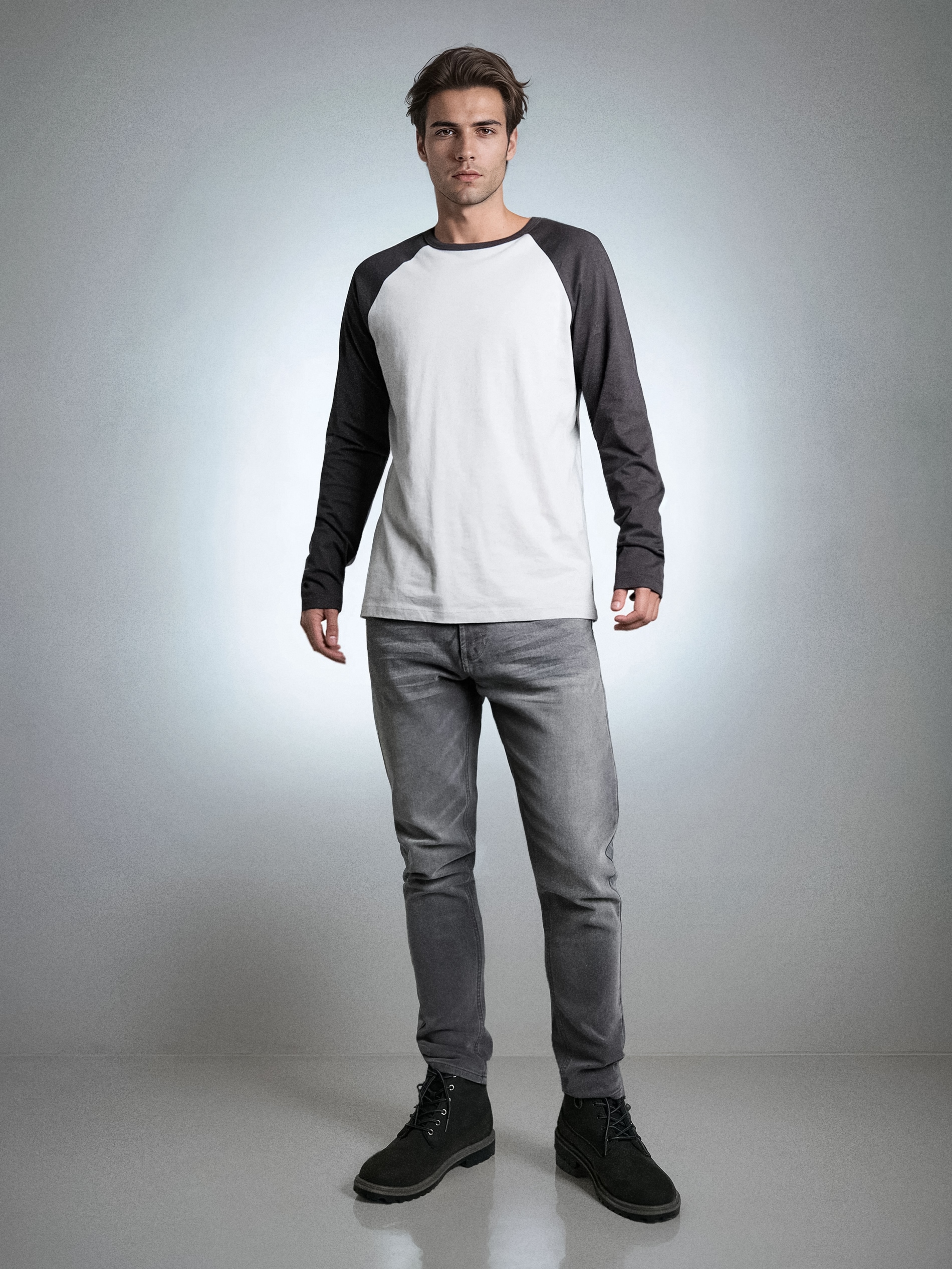 Sinsay - Τζιν slim fit - γκρι φωτογραφία