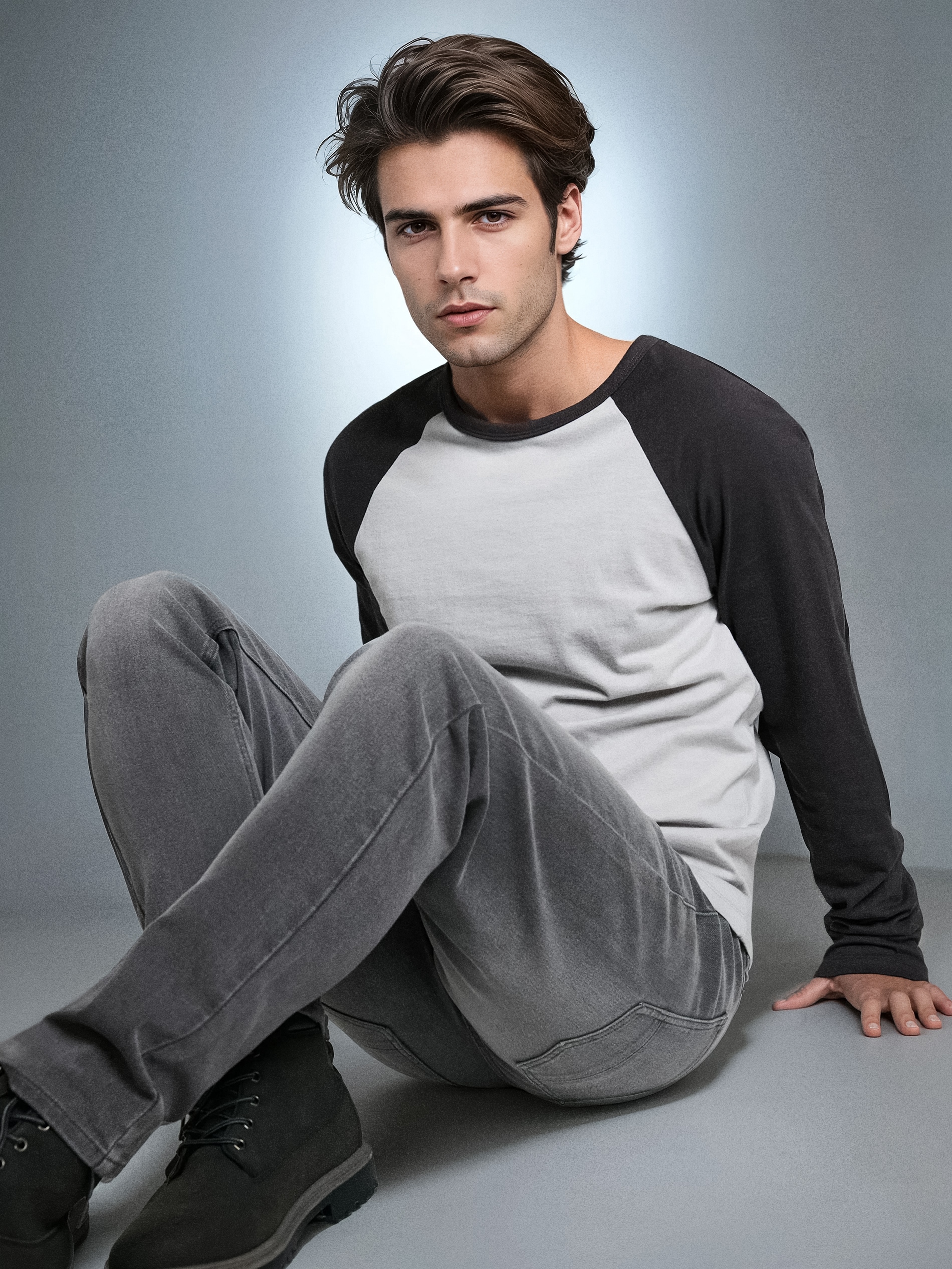 Sinsay - Τζιν slim fit - γκρι φωτογραφία