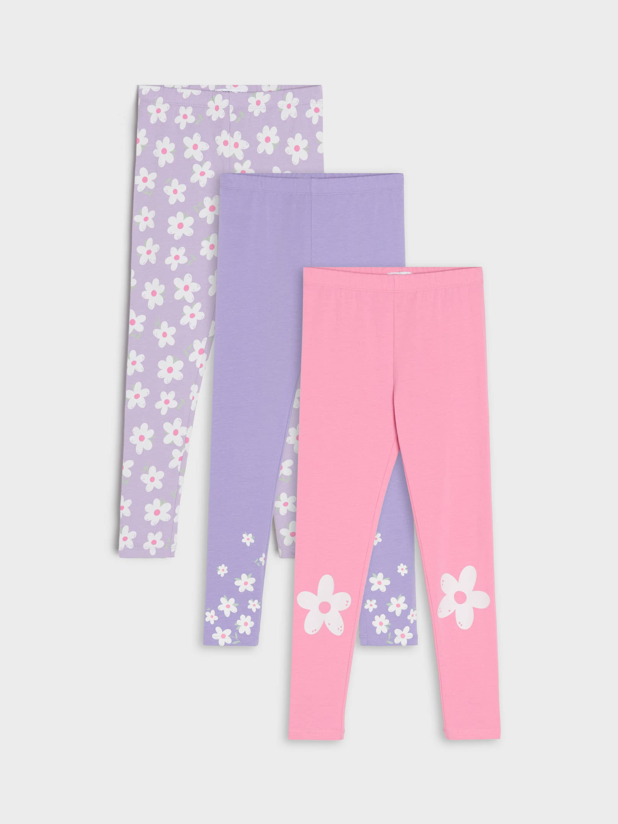 Sinsay - 3 darab leggings - Bíbor termék 2. képe