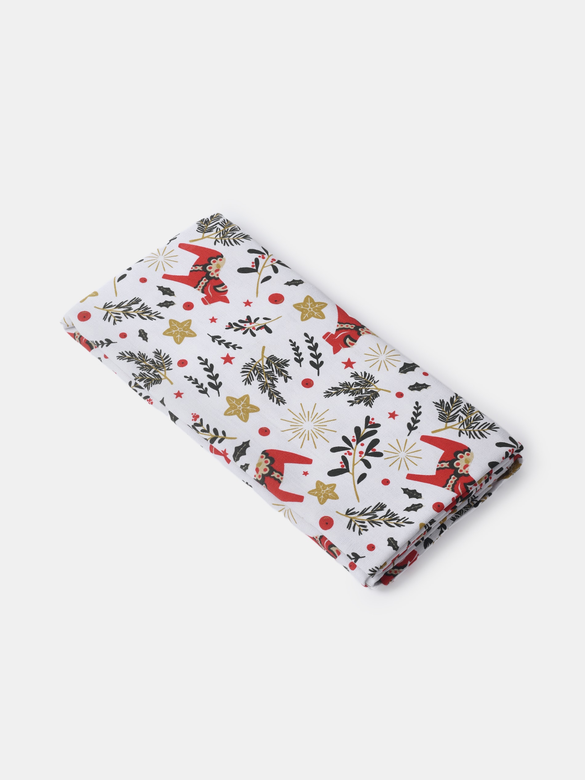 Sinsay - Τραπεζομάντιλο με χριστουγεννιάτικο μοτίβο - κοκκινο φωτογραφία
