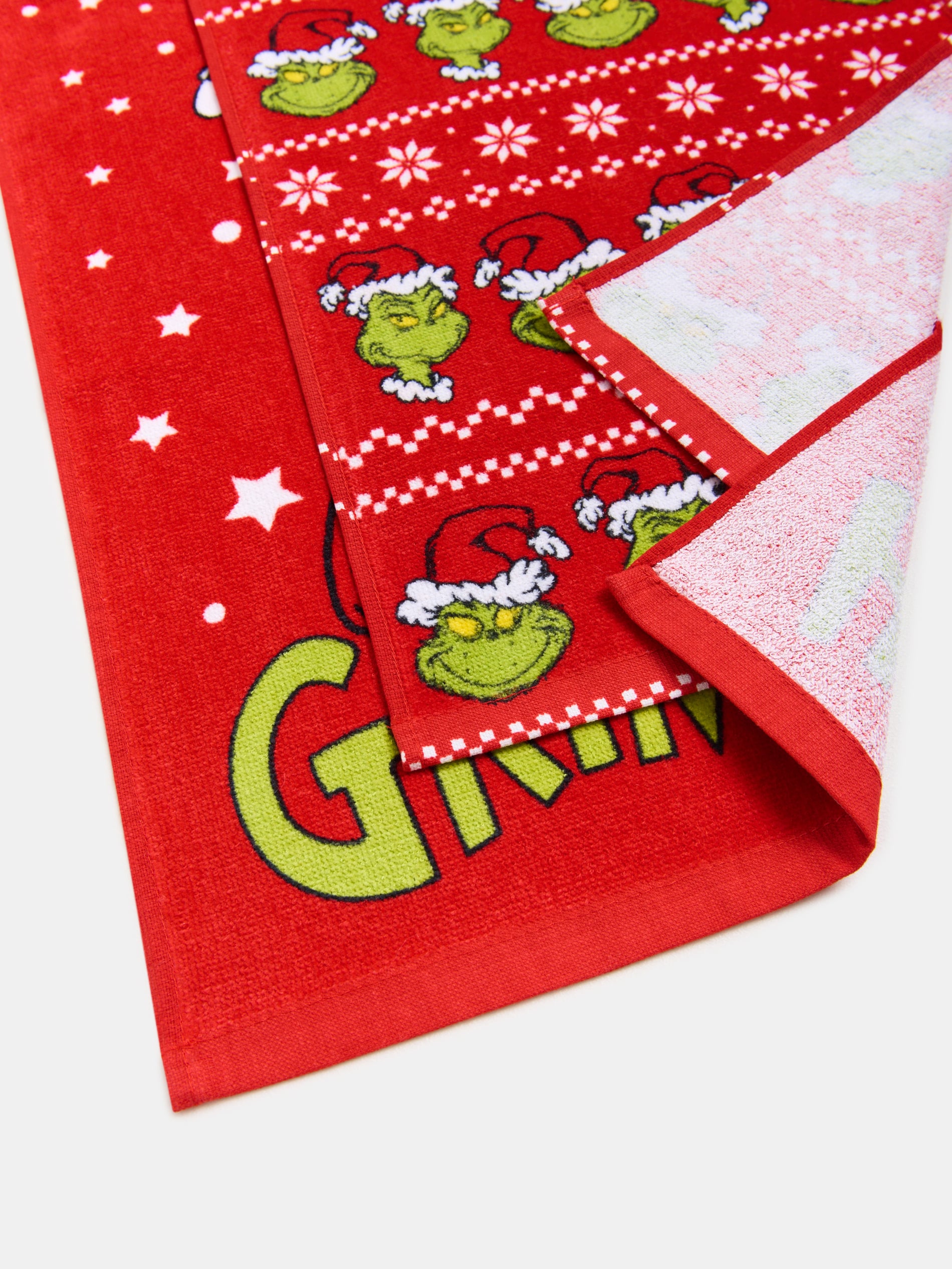 Sinsay - Σετ με 2 βαμβακερές πετσέτες Grinch - πρασινο φωτογραφία