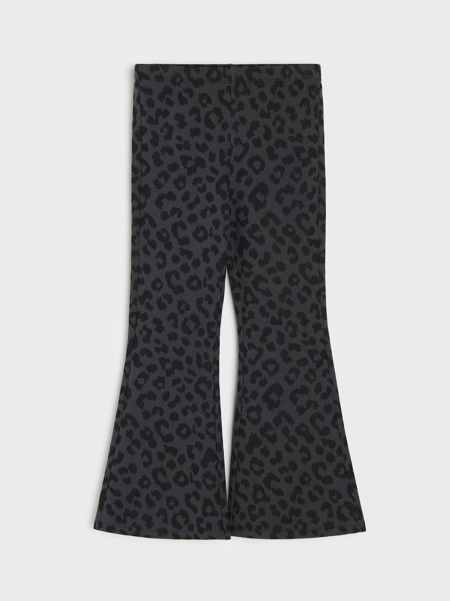 Sinsay - Bawełniane legginsy flare - szary