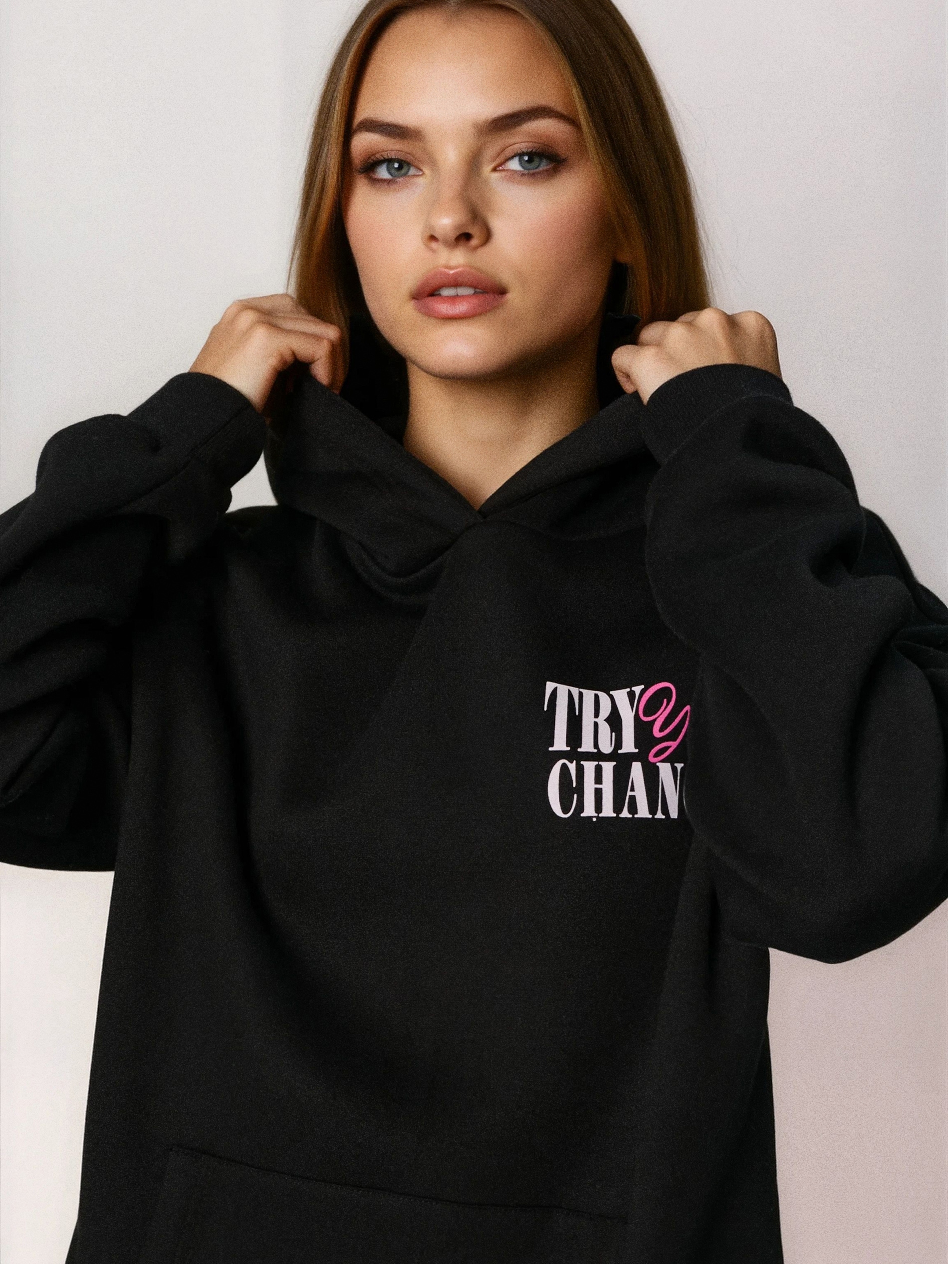 Sinsay - Φούτερ με εκτύπωση - μαυρο φωτογραφία