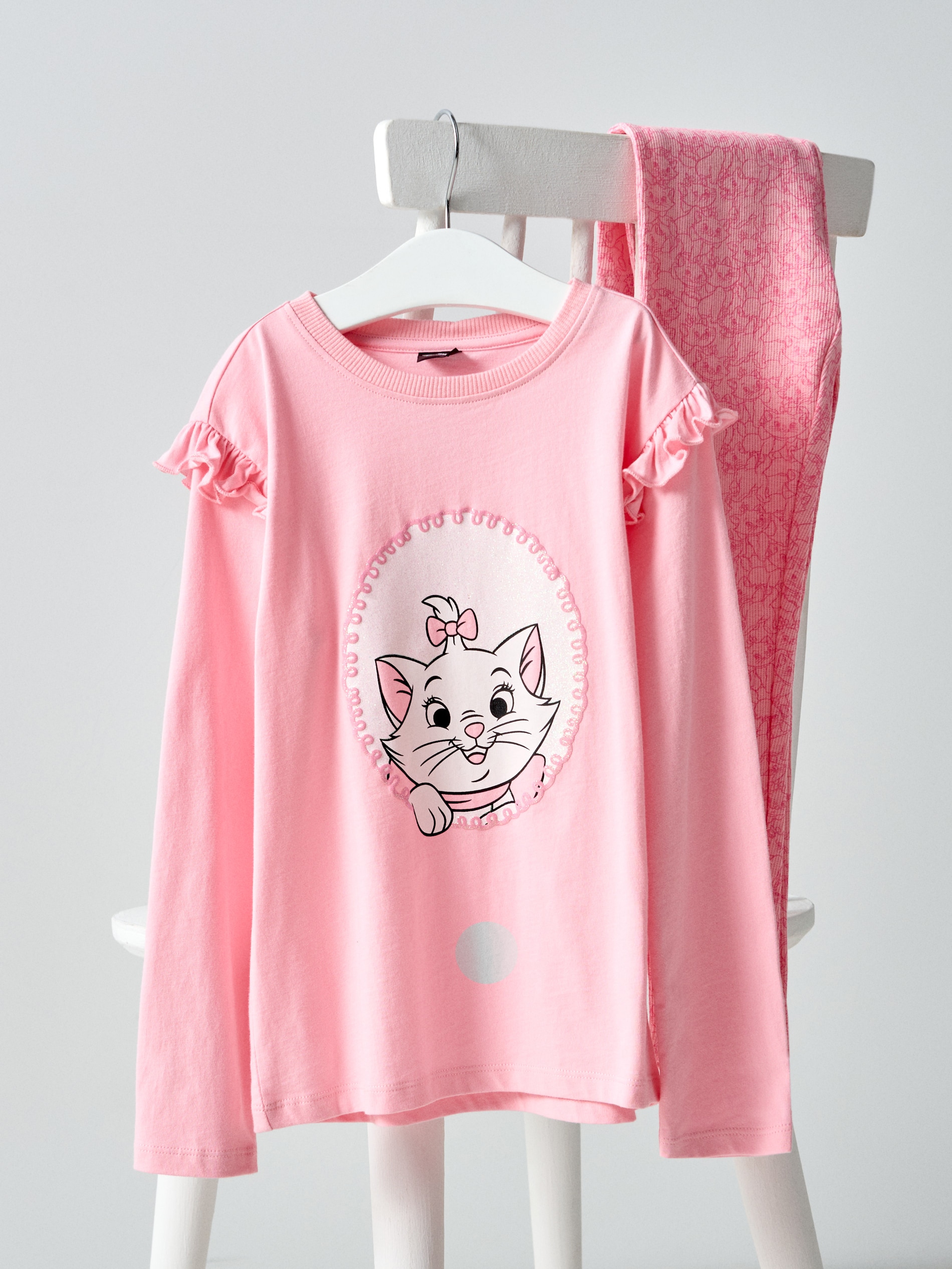 Sinsay - Piżama dwuczęściowa The Aristocats - różowy