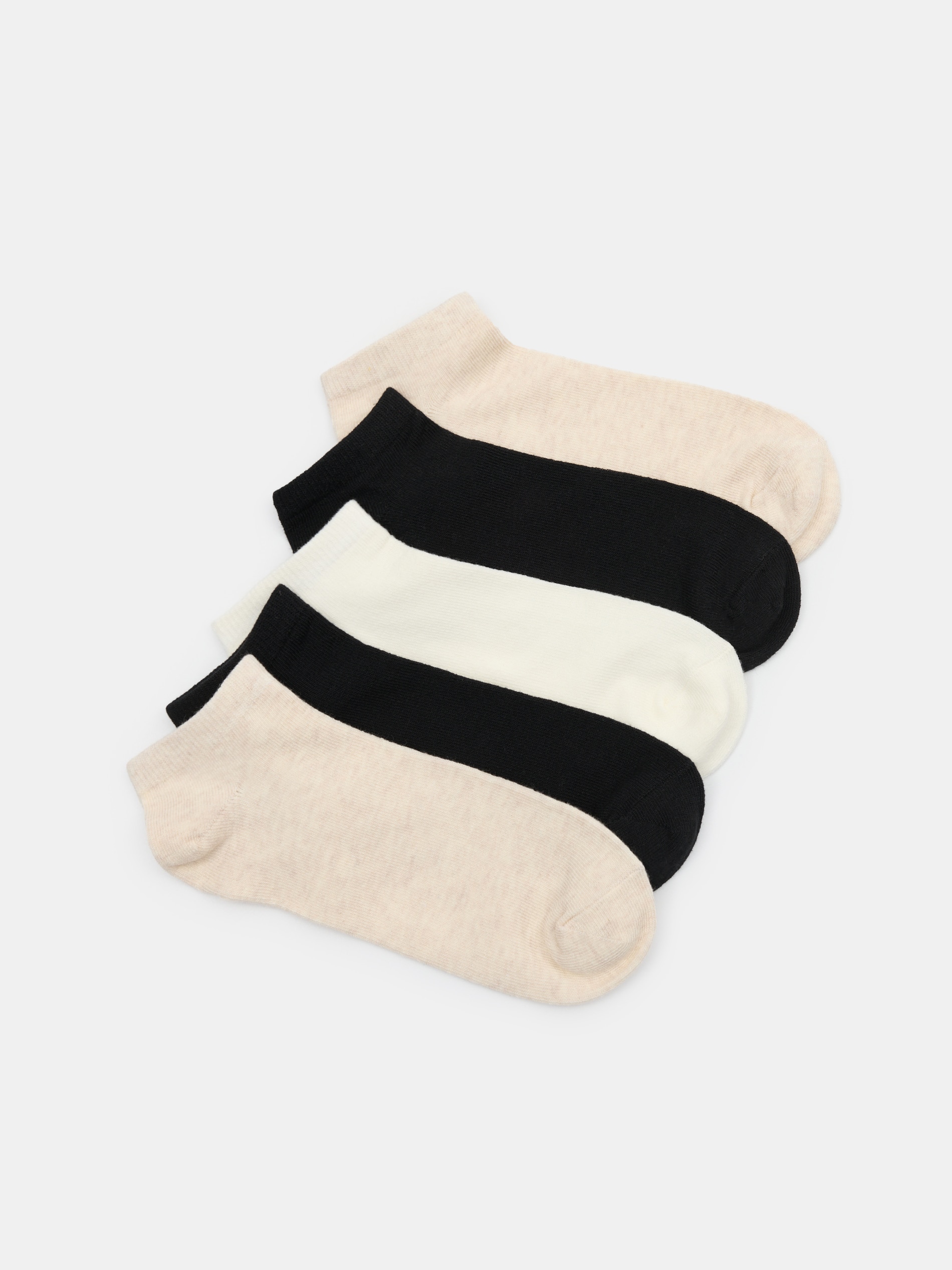 Sinsay - Skarpetki stopki 5 pack - wielobarwny