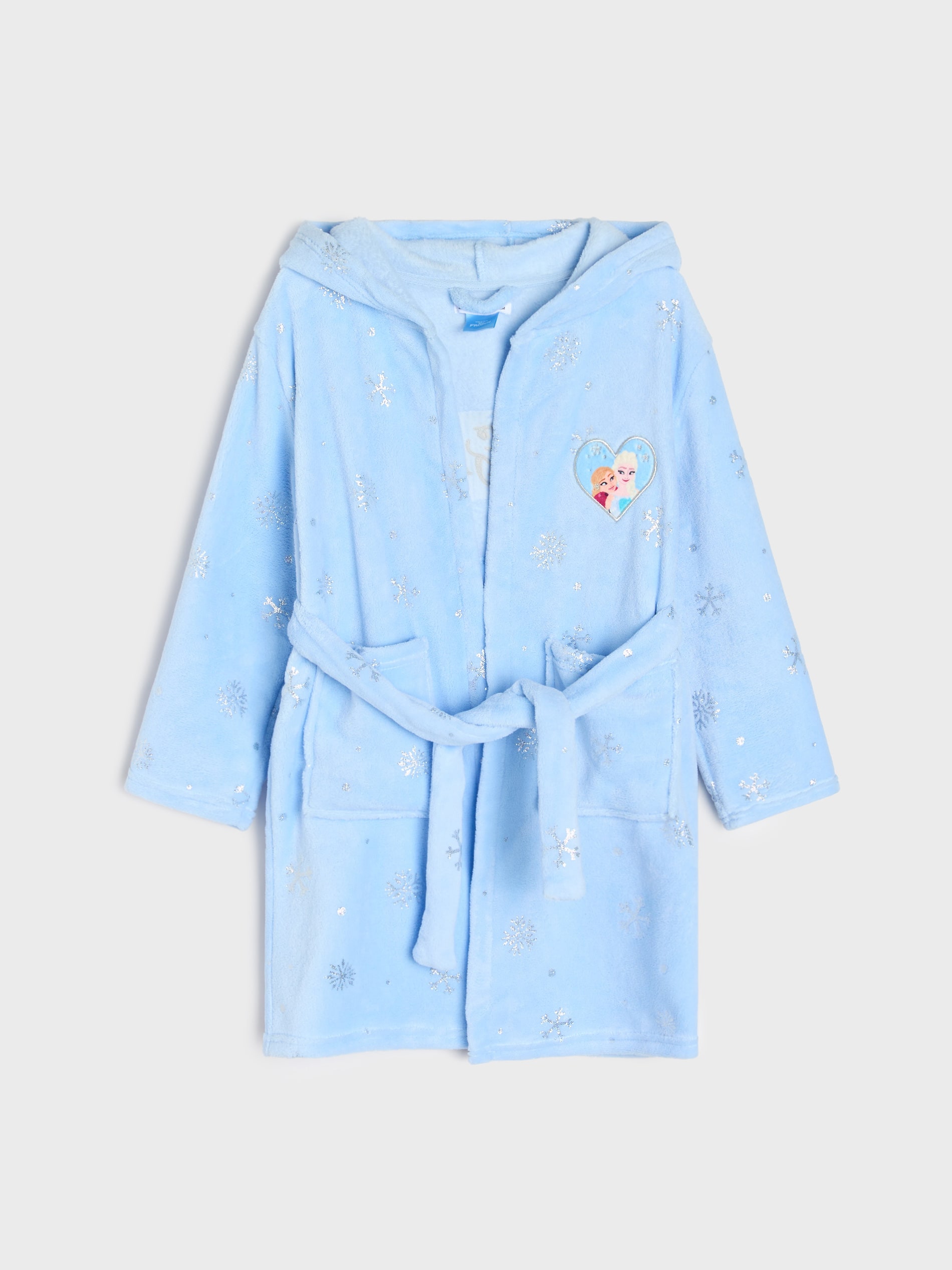 Sinsay - Μπουρνούζι με κουκούλα Frozen - μπλε παλ φωτογραφία