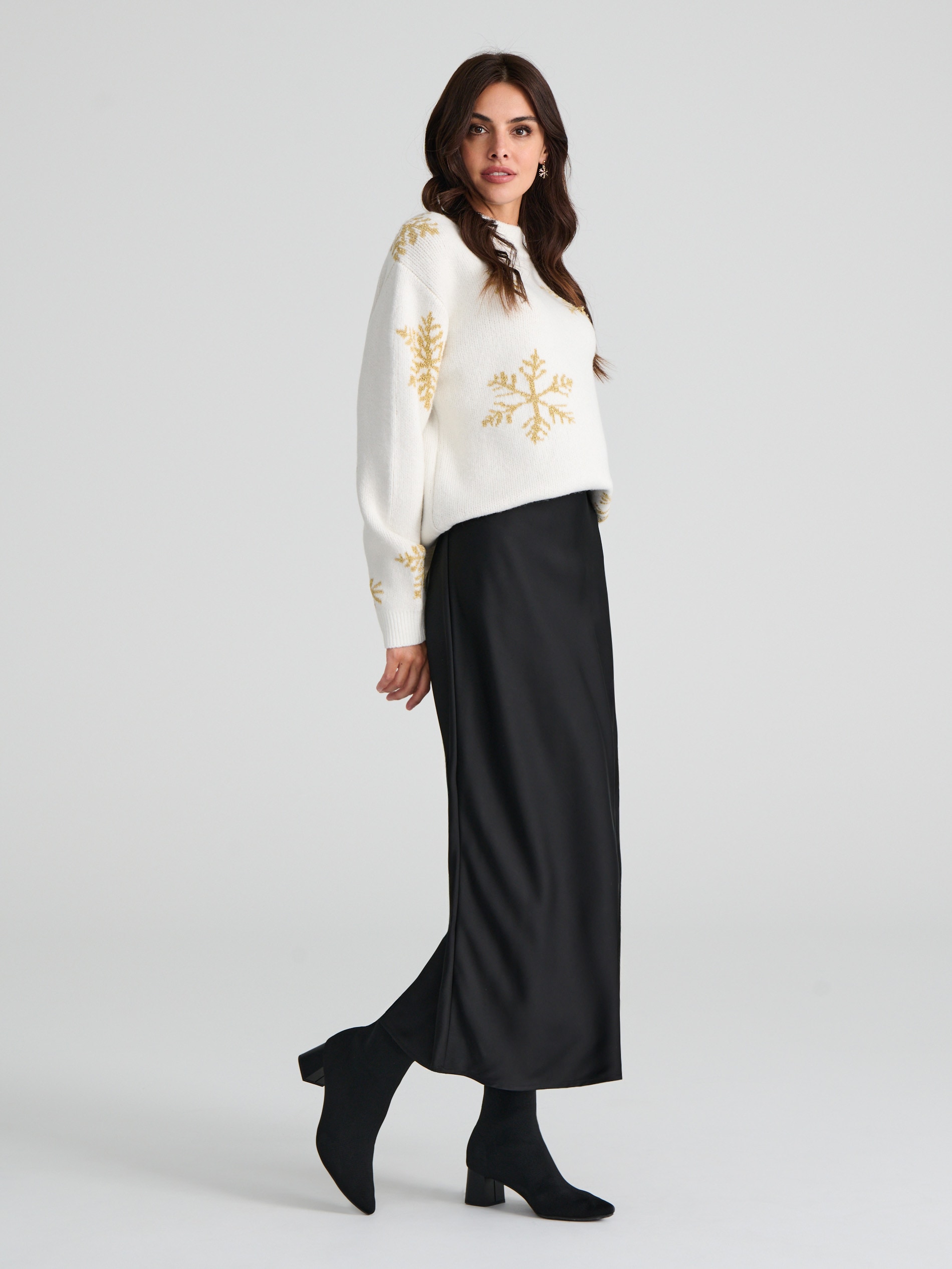 Sinsay - Πουλόβερ - κρεμ φωτογραφία