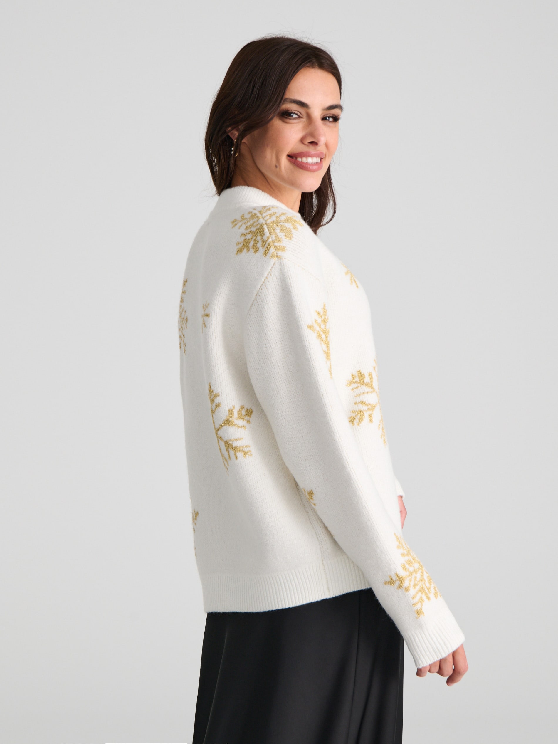 Sinsay - Πουλόβερ - κρεμ φωτογραφία