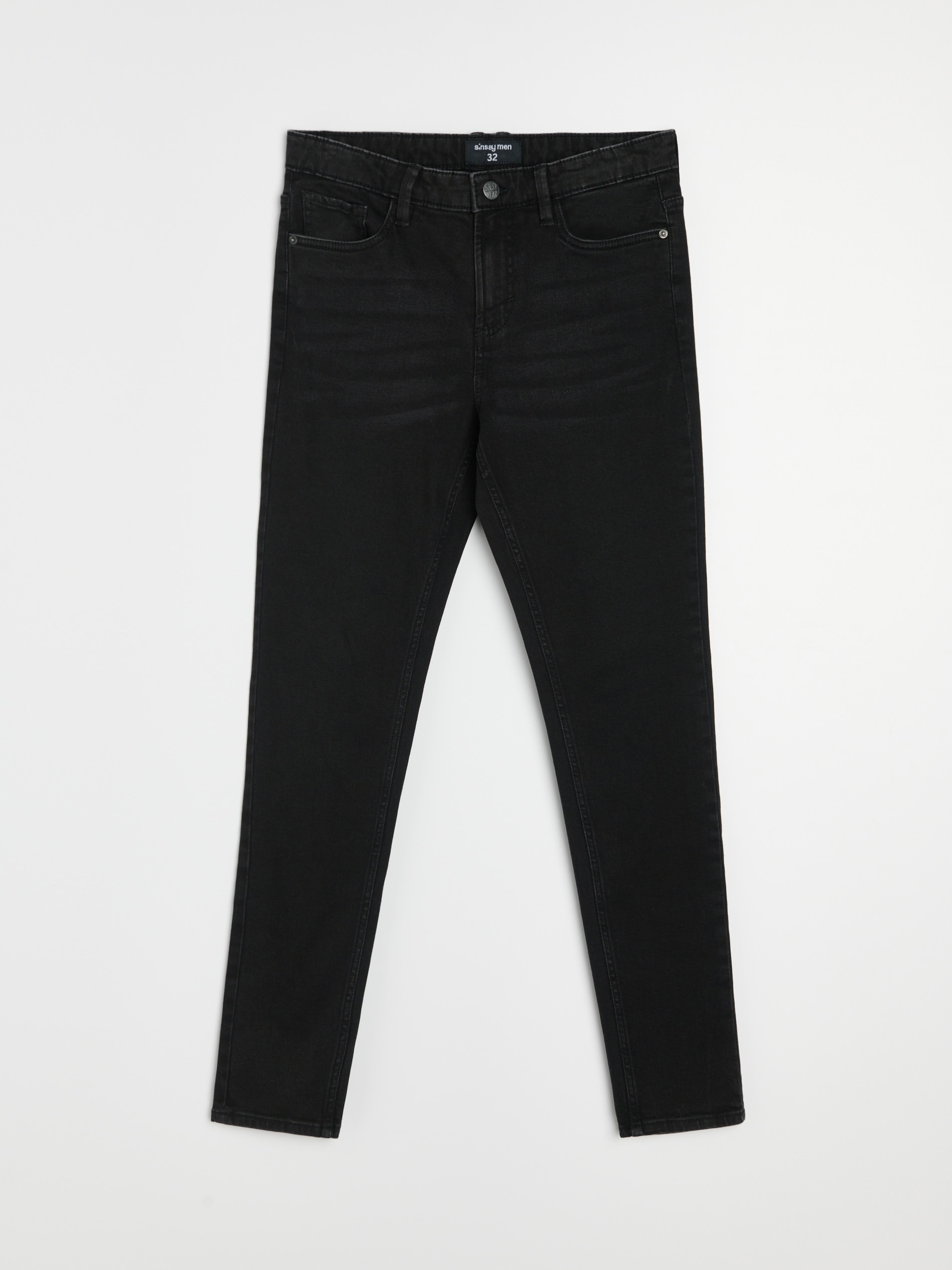 Sinsay - Τζιν super skinny - μαυρο φωτογραφία