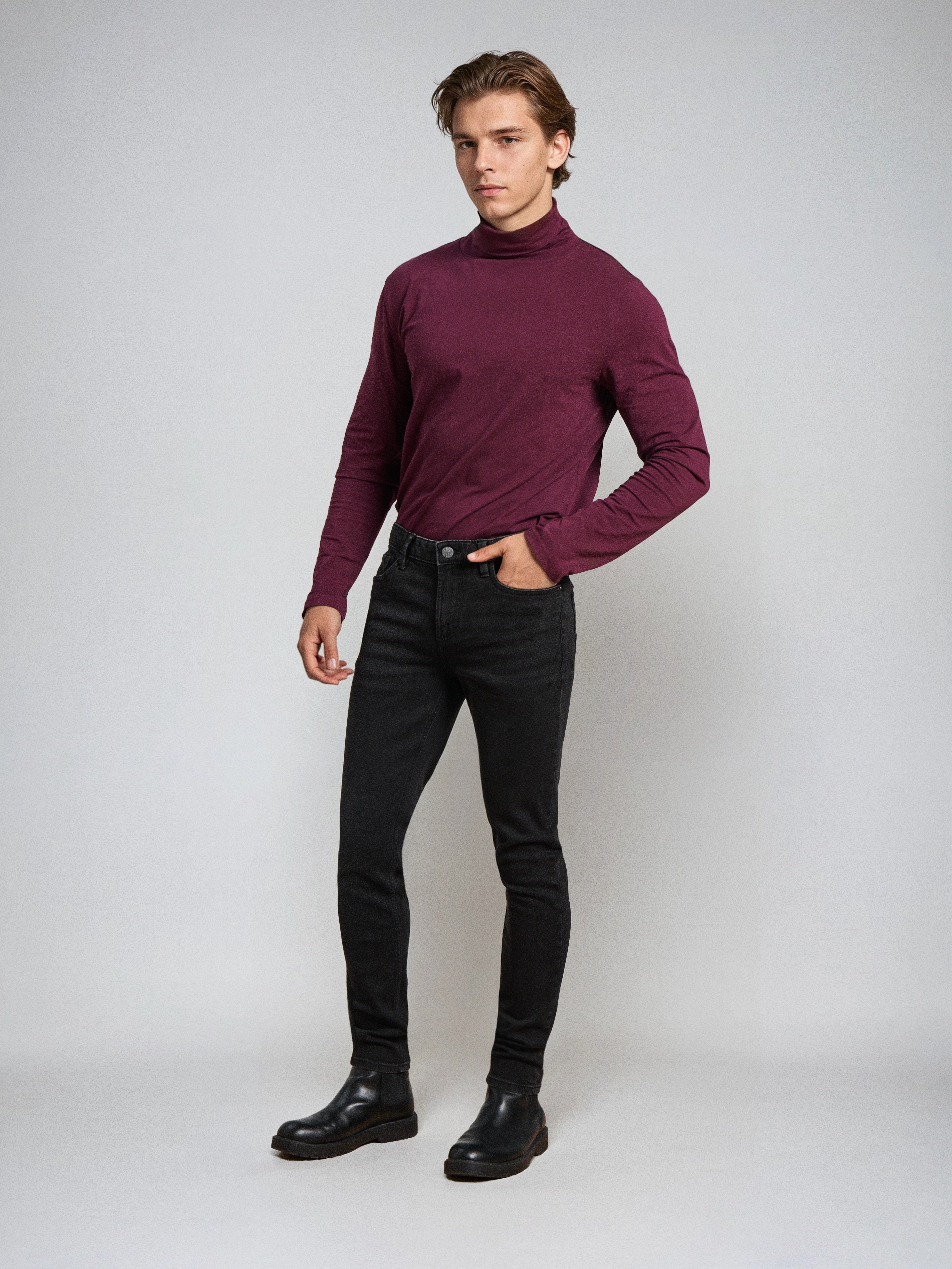 Sinsay - Τζιν super skinny - μαυρο φωτογραφία