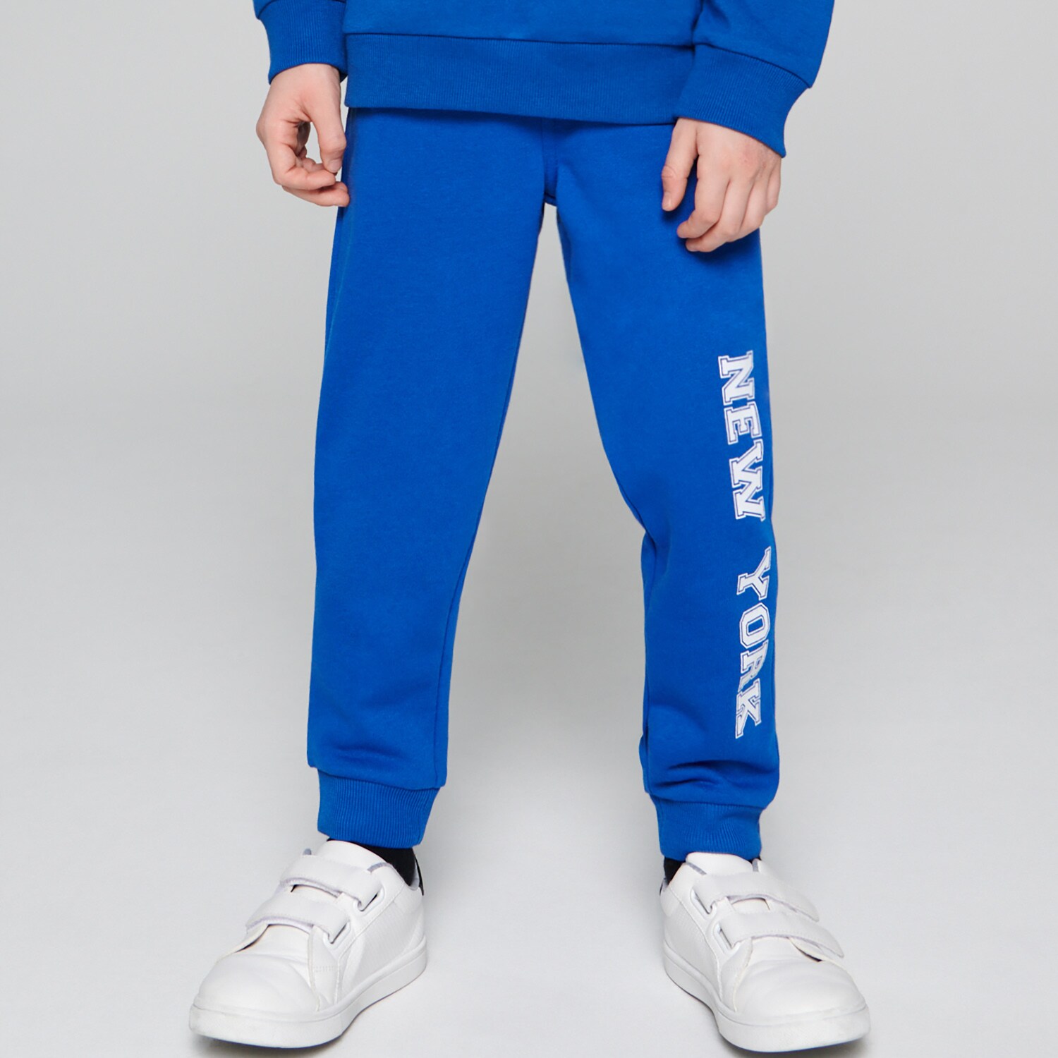 Sinsay - Pantaloni sport jogger - Albastru
