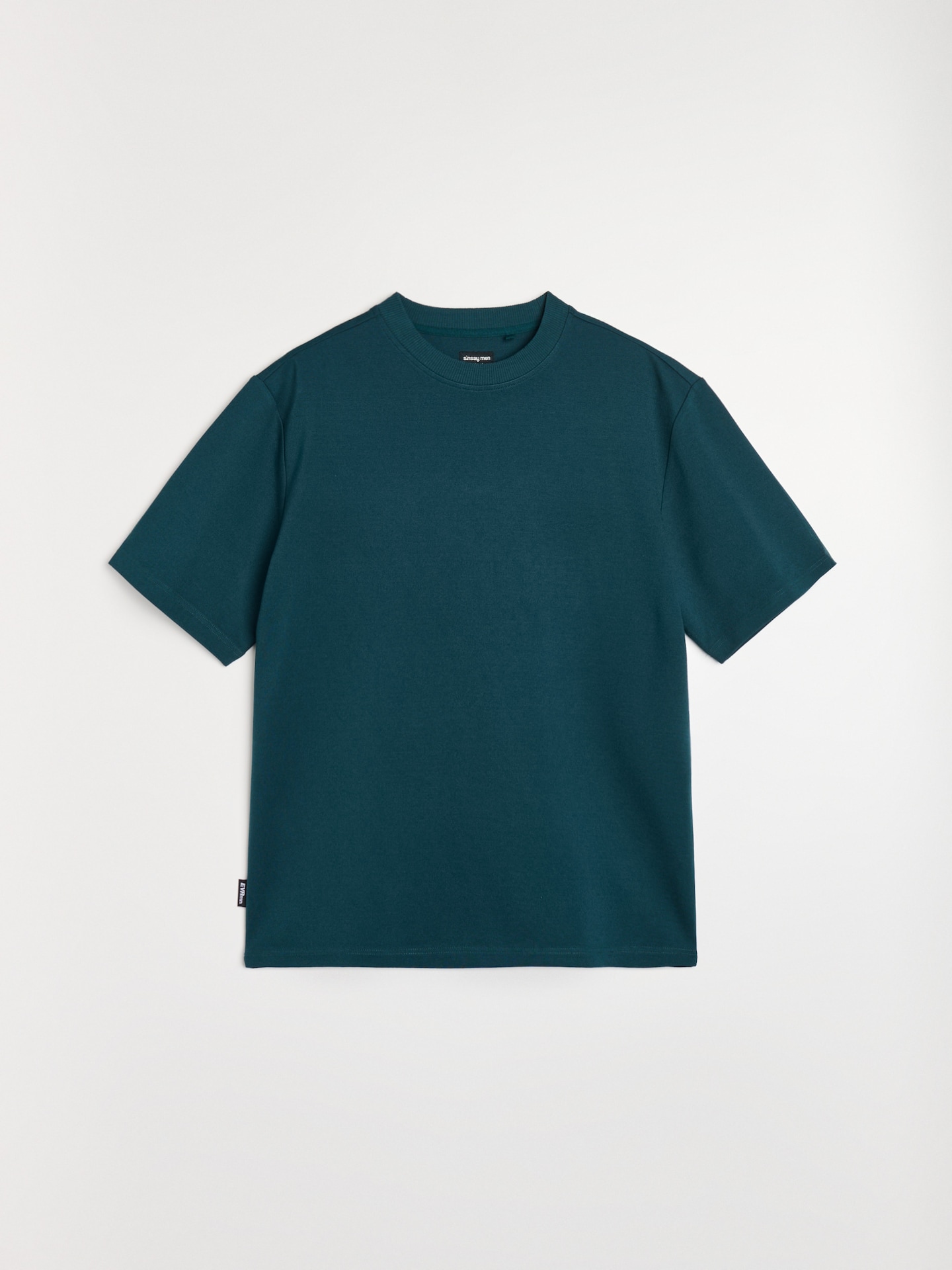Sinsay - Bluza z krótkim rękawem z wiskozą - zielony