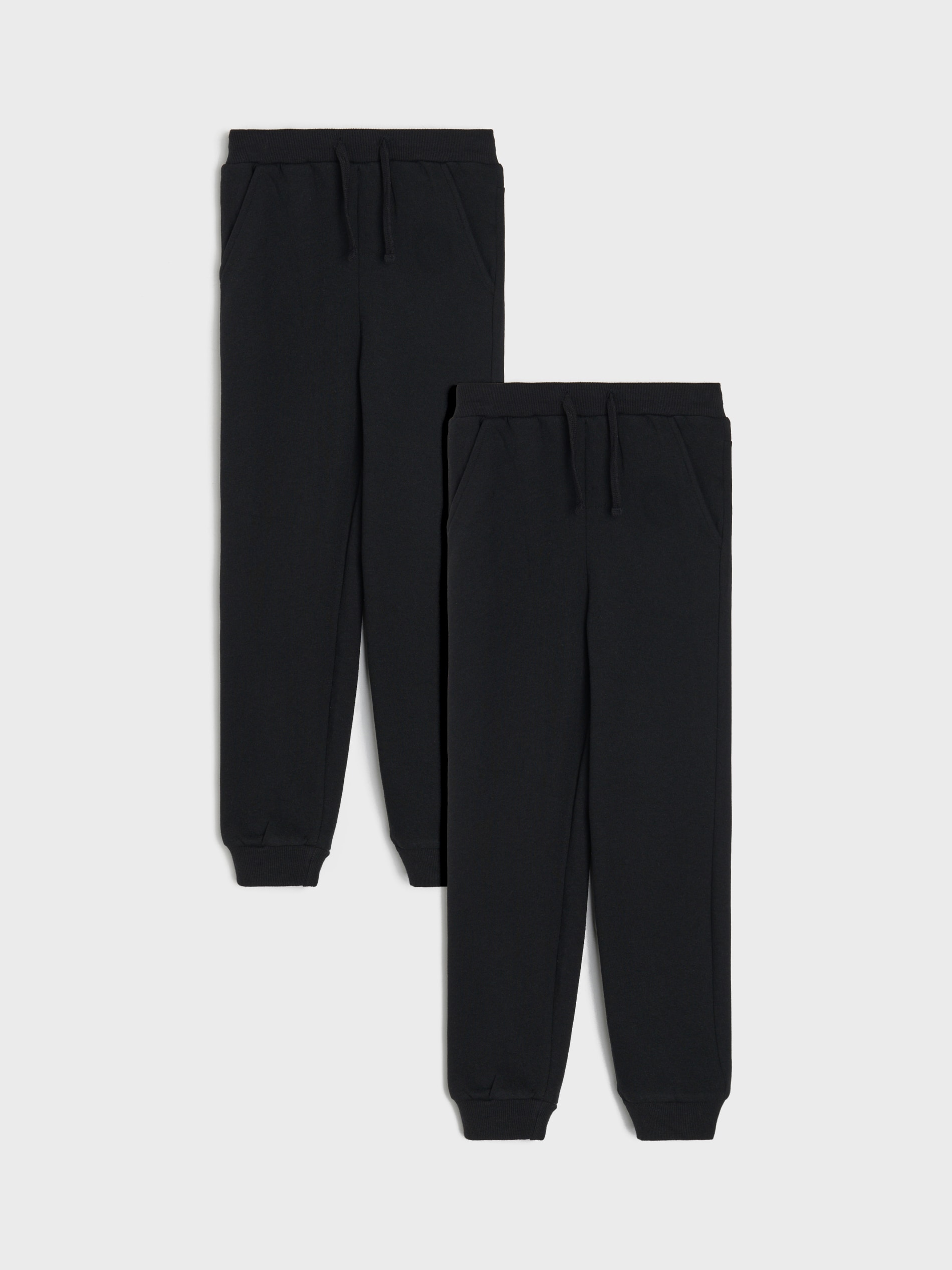 Sinsay - Spodnie 2 pack - czarny