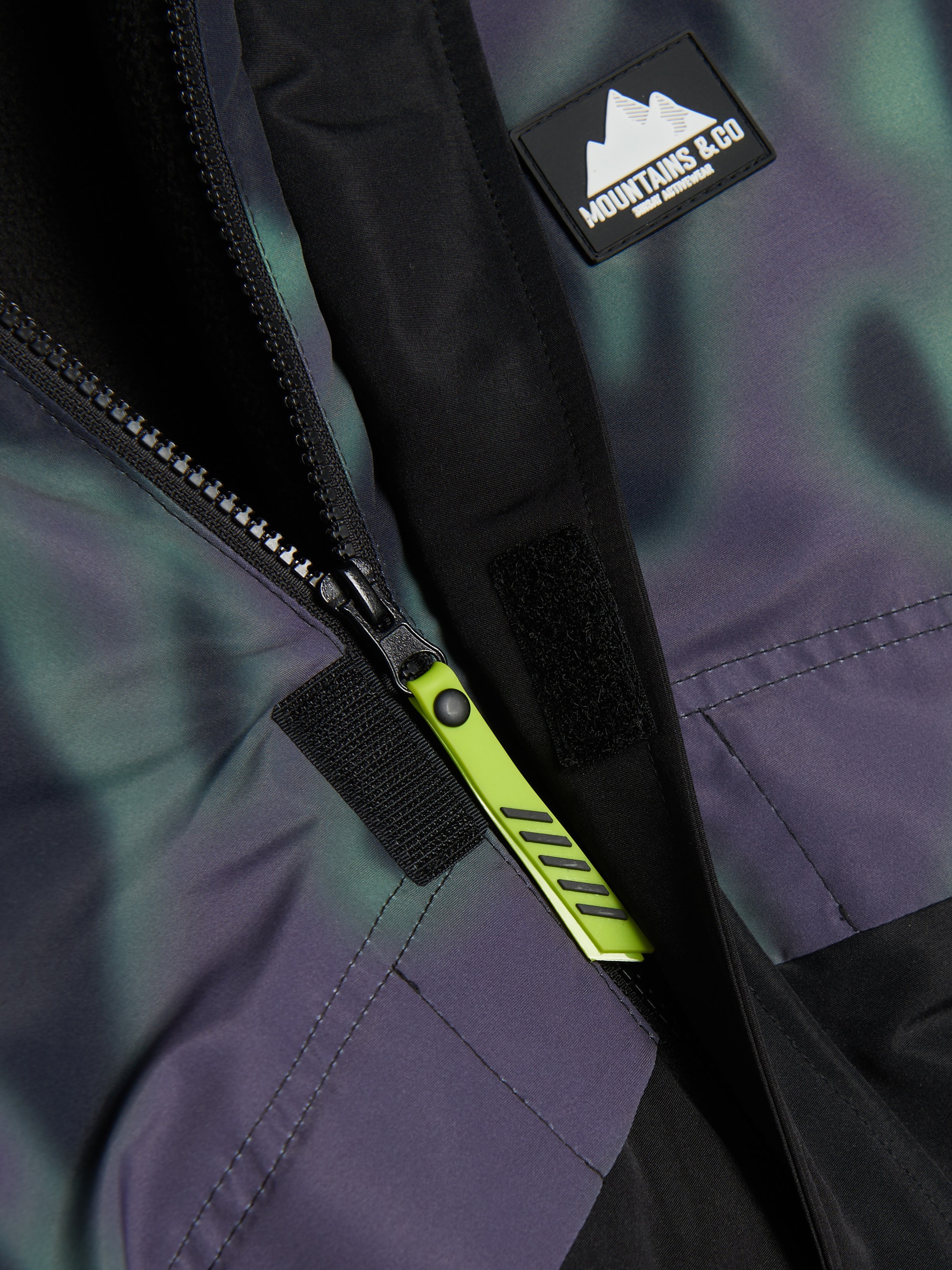 Sinsay - Μπουφάν με φερμουάρ και κουκούλα - μαυρο φωτογραφία