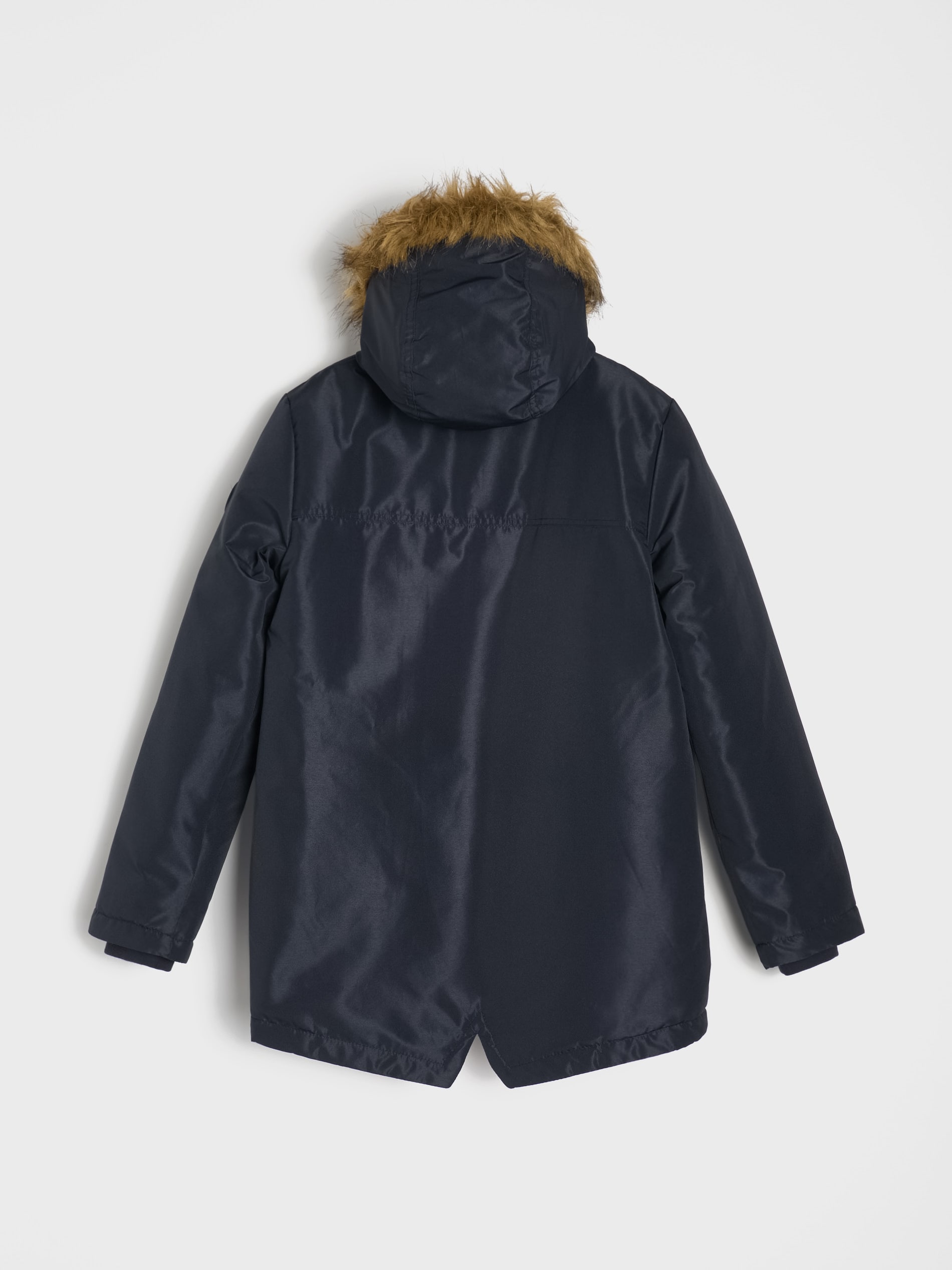 Sinsay - Επενδεδυμένο μπουφάν με κουκούλα - ναυτικο μπλε φωτογραφία
