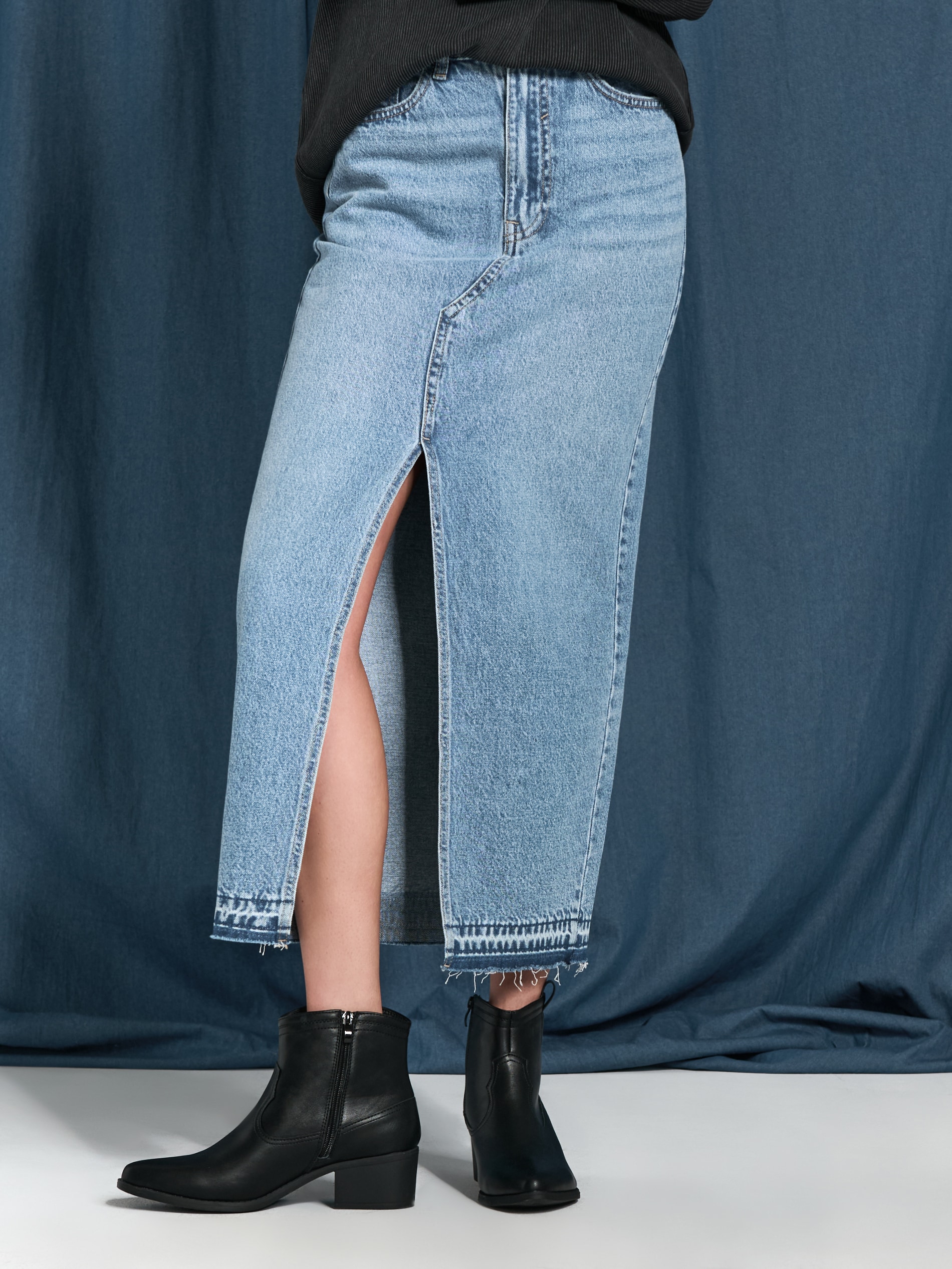 Sinsay - Τζιν παντελόνια - μπλε τζιν φωτογραφία