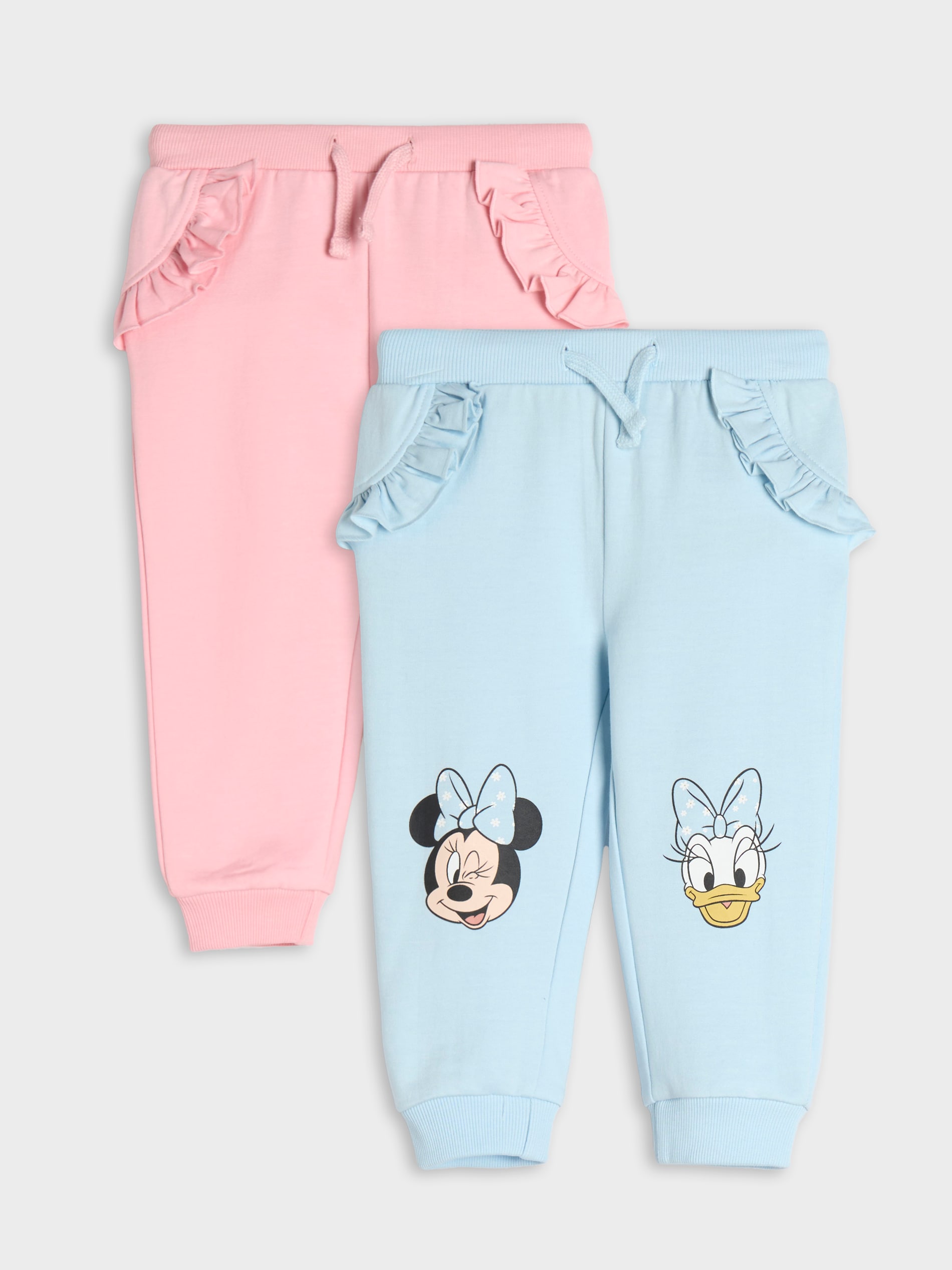 Sinsay - Set De 2 Perechi De Pantaloni Sport Mouse Minnie - Light Blue