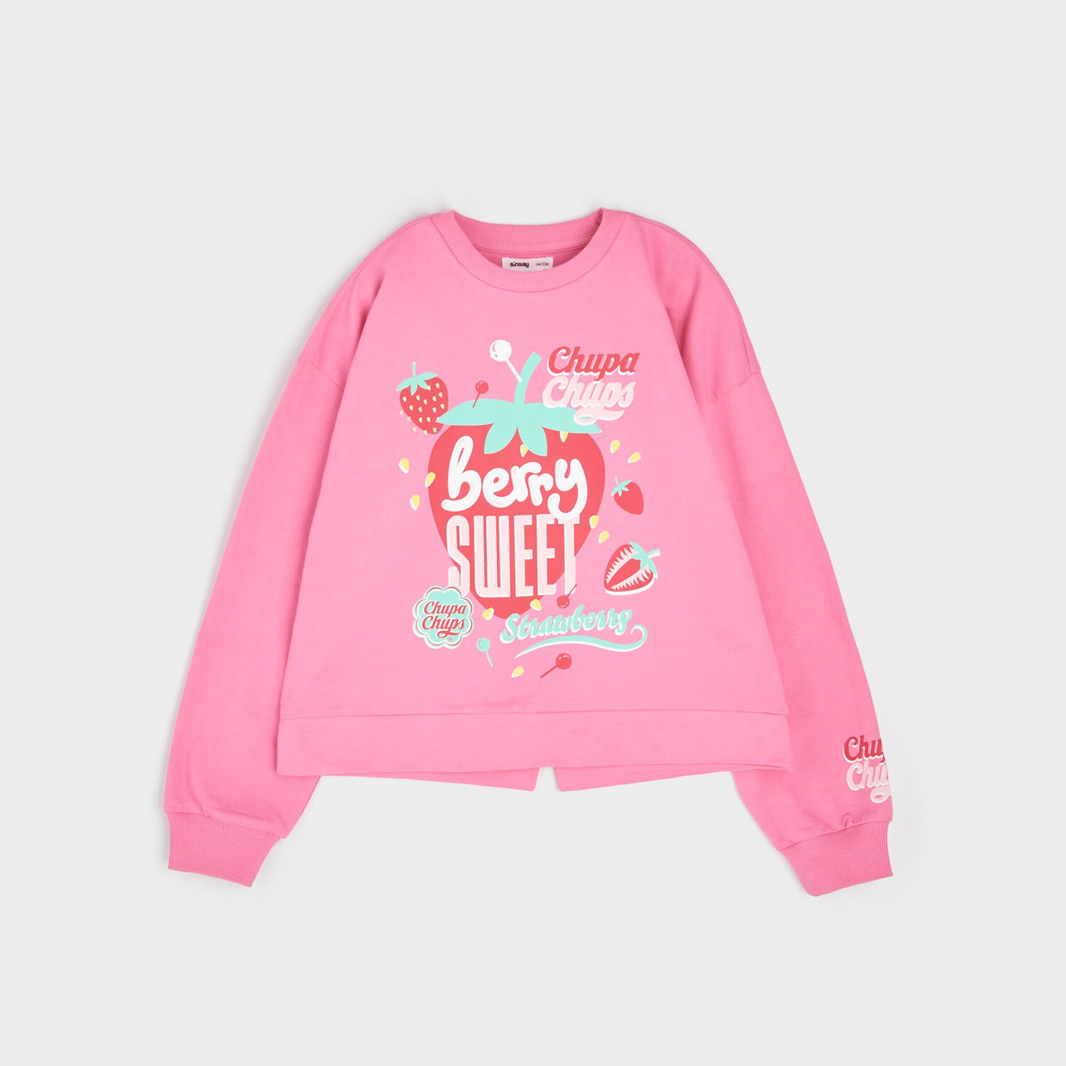 Sinsay - Bluza sport cu Chupa Chups - Roz