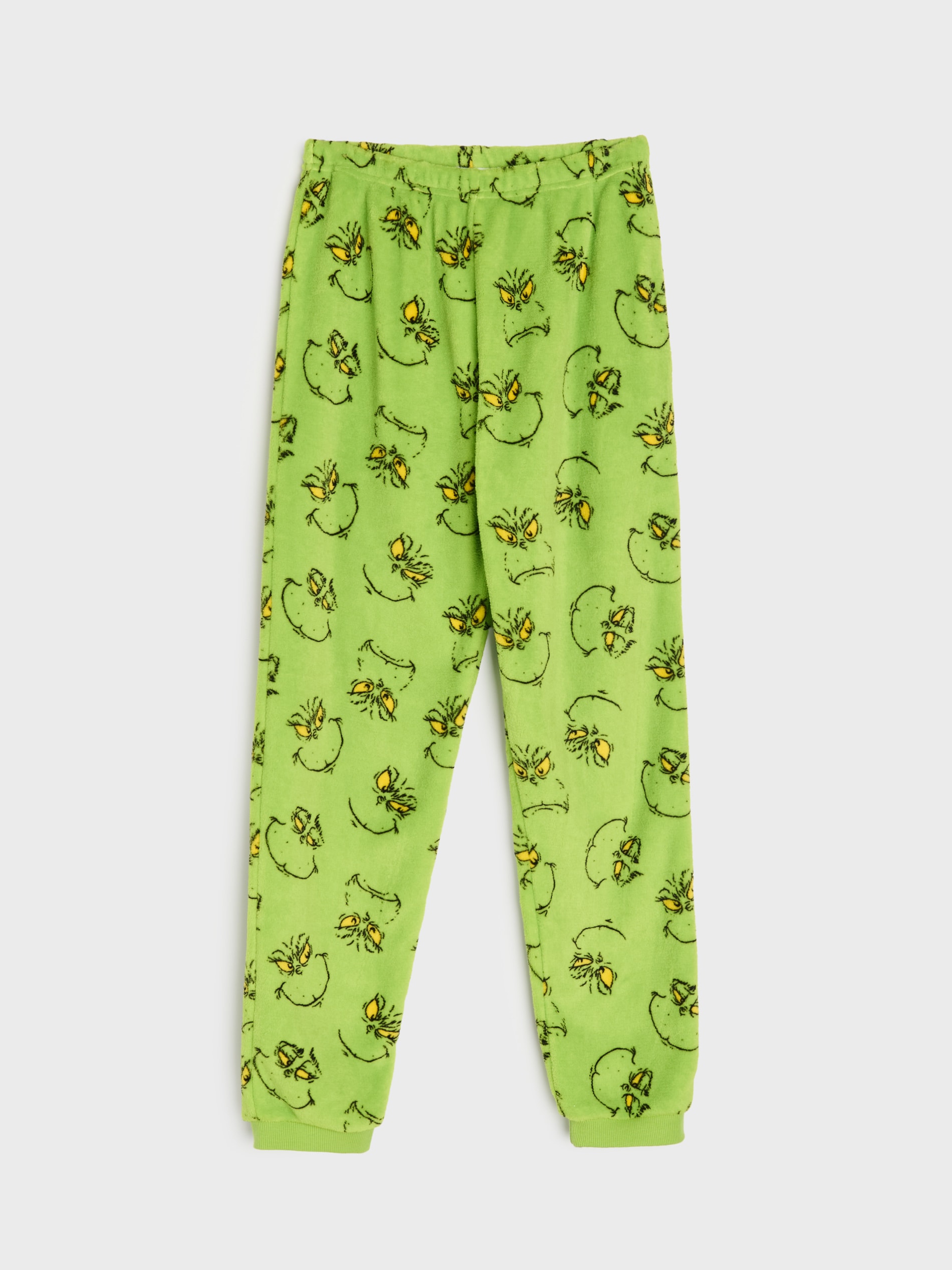 Sinsay - Δίκομματη πιτζάμα fleece Grinch - κιτρινο πρασινο φωτογραφία