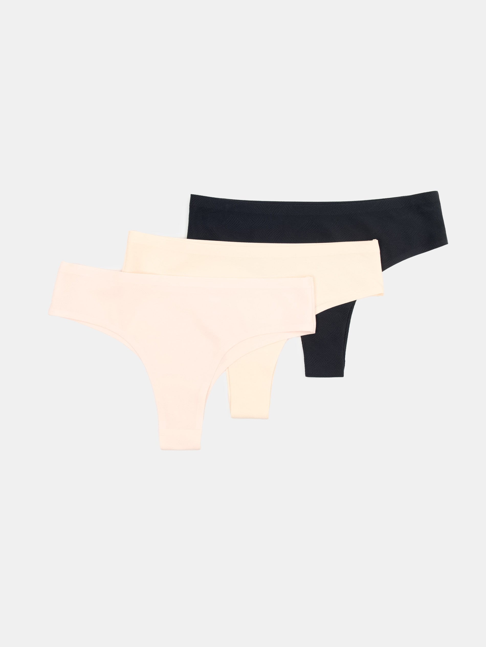 Sinsay - Majtki brazyliany 3 pack - wielobarwny