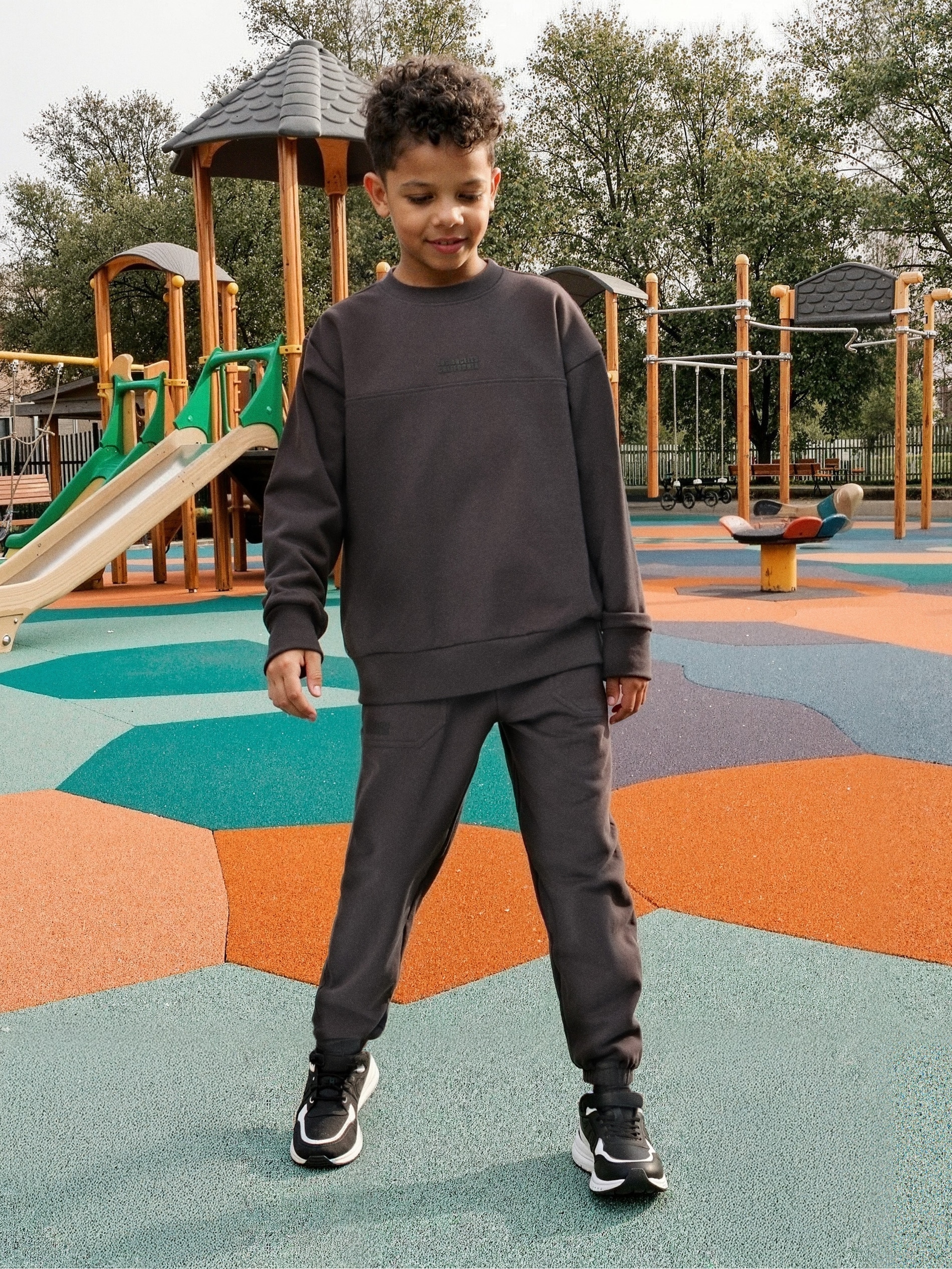 Sinsay - Komplet: bluza i spodnie - czarny