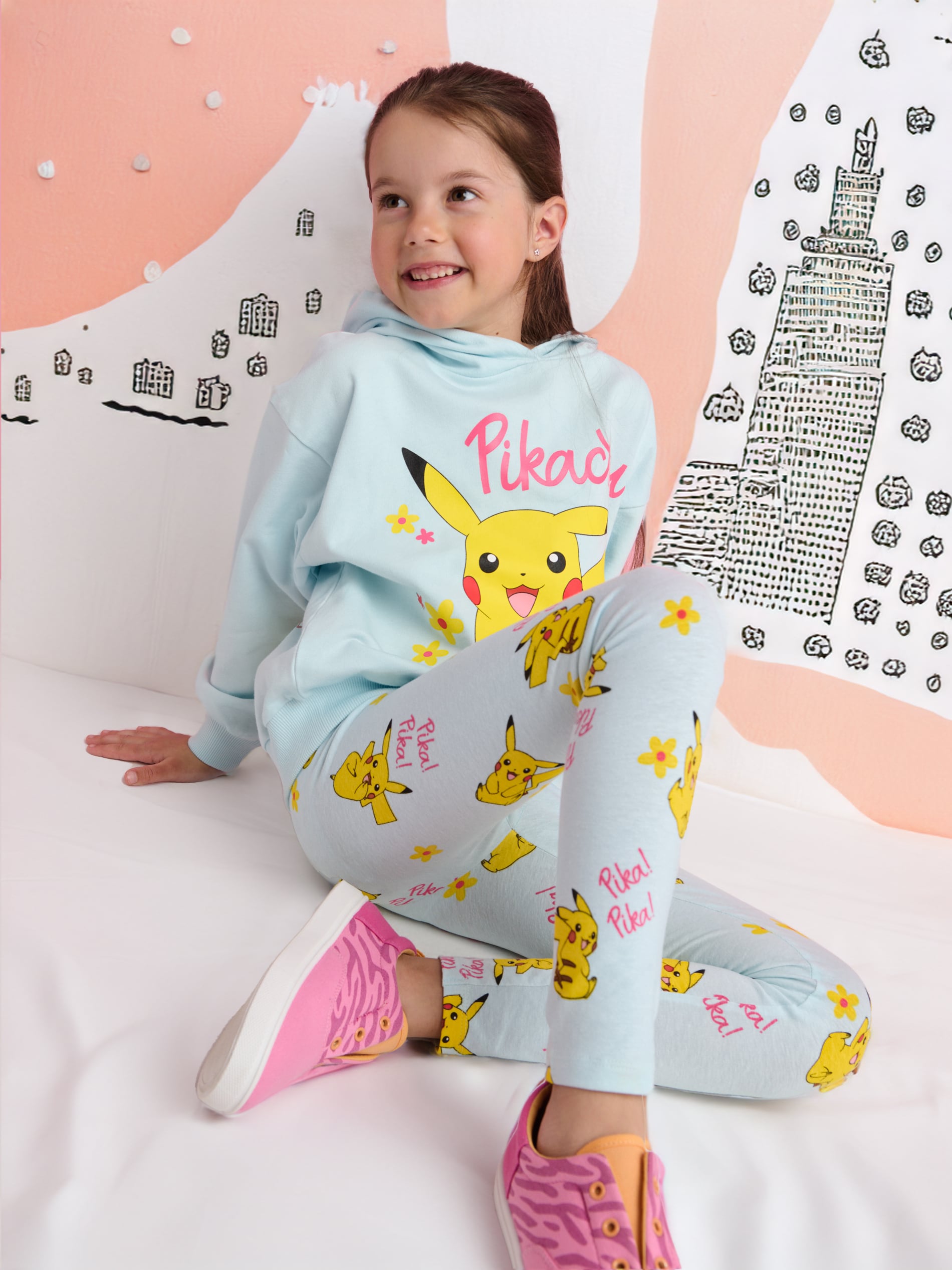 Sinsay - Legginsy Pokémon - zielony