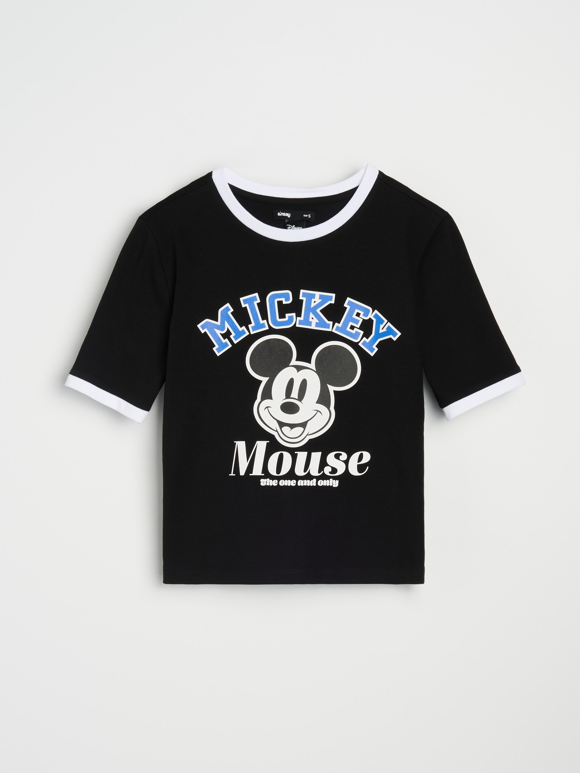 Футболка з принтом Mickey Mouse - чорний - SINSAY - original4