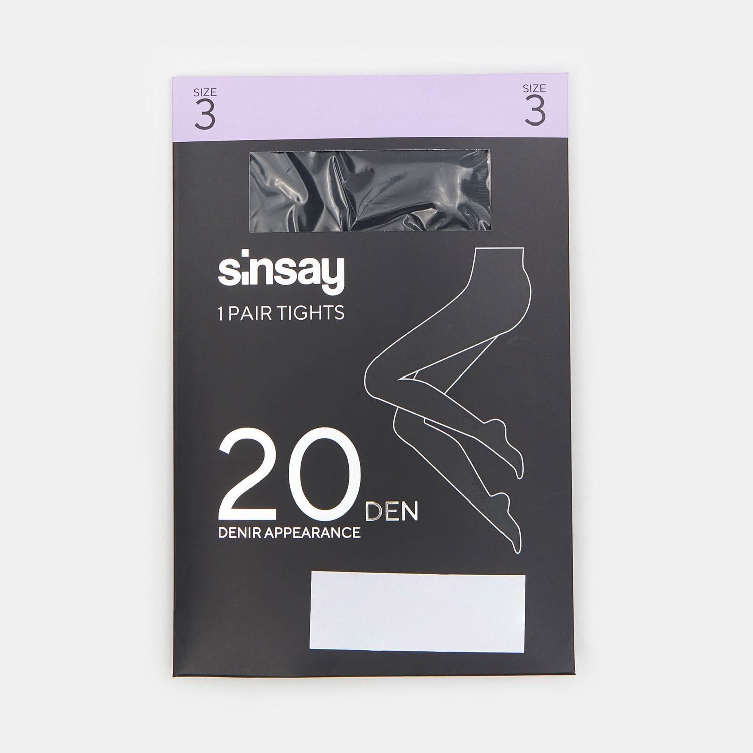 Sinsay - Harisnya - Fekete akciós termékkép 1