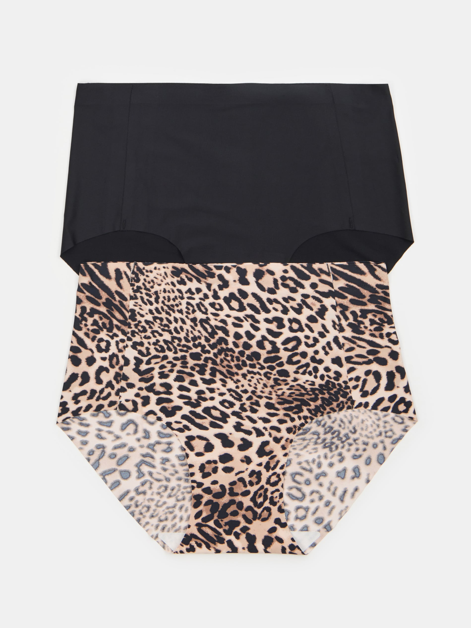 Sinsay - Majtki hipster z wysokim stanem 2 pack - wielobarwny