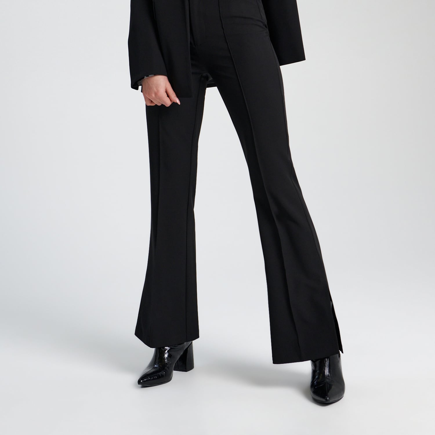 Sinsay – Pantaloni eleganți – Negru All imagine noua
