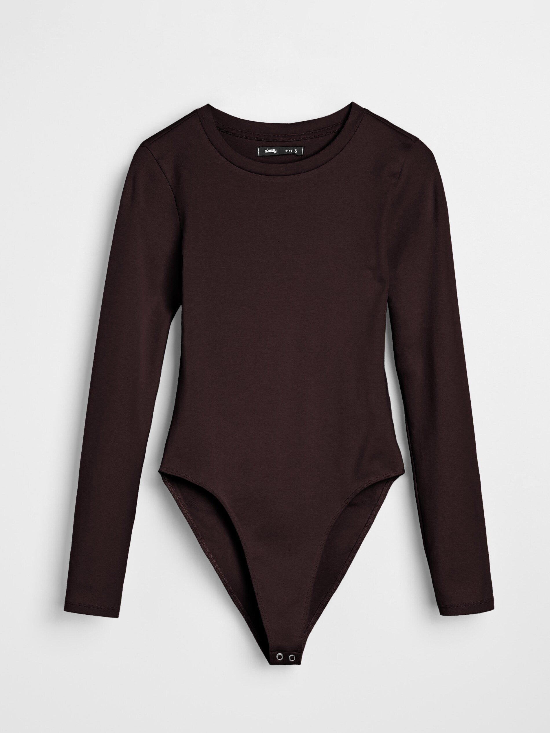 Sinsay - Κορμάκι με μακριά μανίκια - σκουρο καφέ φωτογραφία