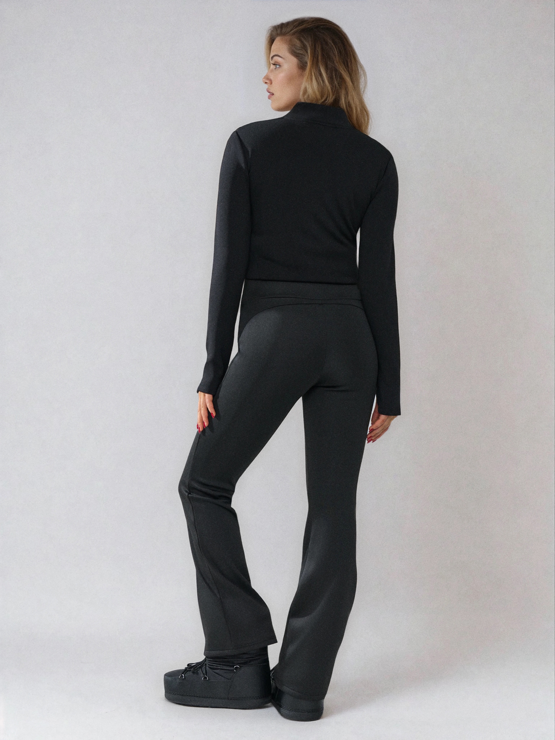 Sinsay - Κολάν με επένδυση από γούνα - μαυρο φωτογραφία