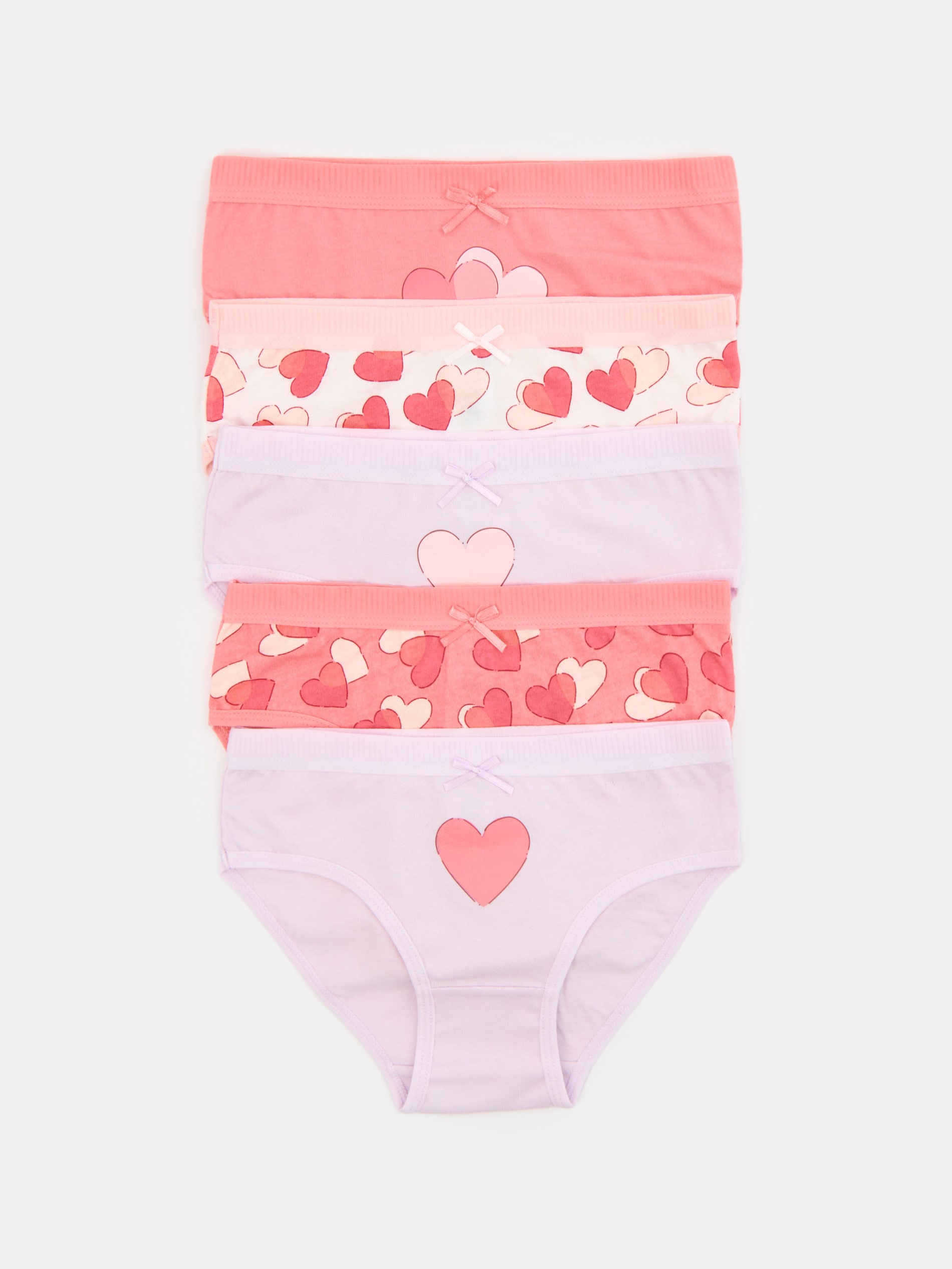 Sinsay - Majtki Classic 5 pack - różowy