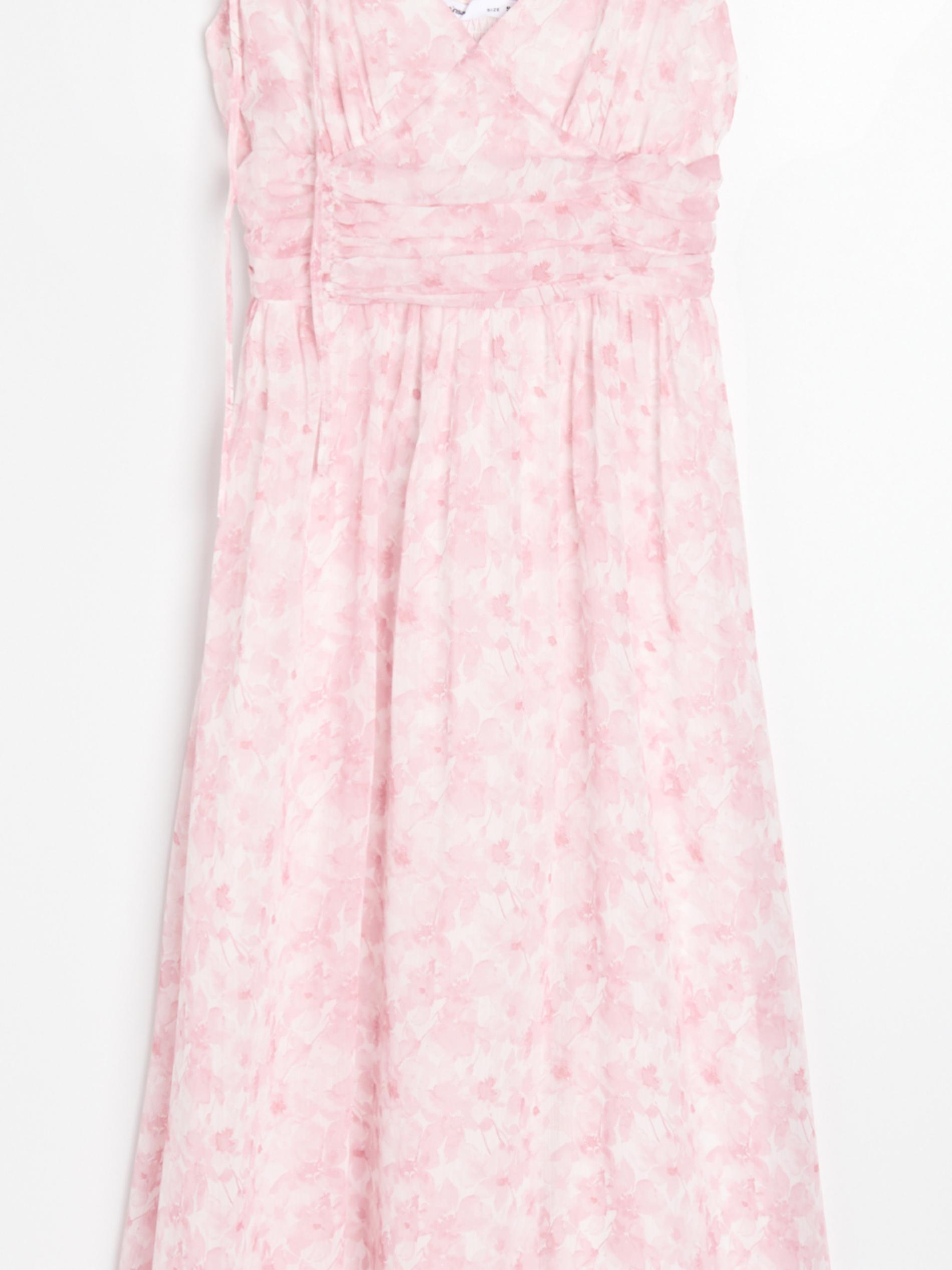 Sinsay - Midi φλοράλ φόρεμα - πολυχρωμο φωτογραφία