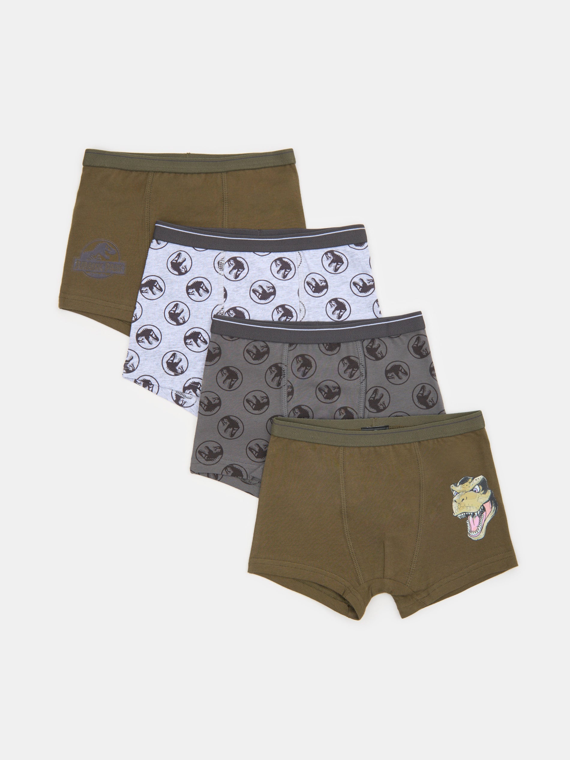 Sinsay - Bokserki 4 pack Jurassic Park - wielobarwny