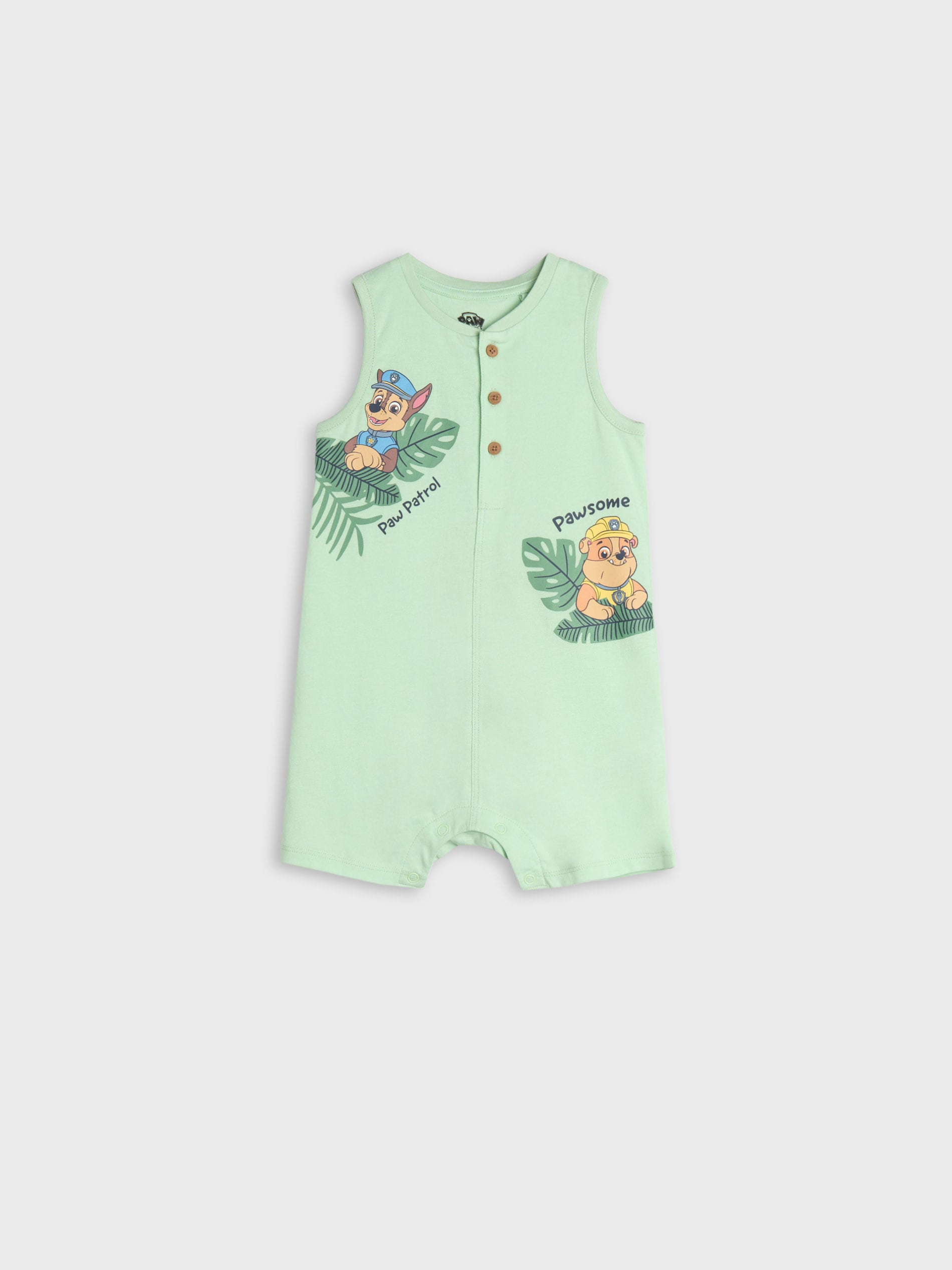 Sinsay - Set De 2 Salopete PAW Patrol - Verde-mentă